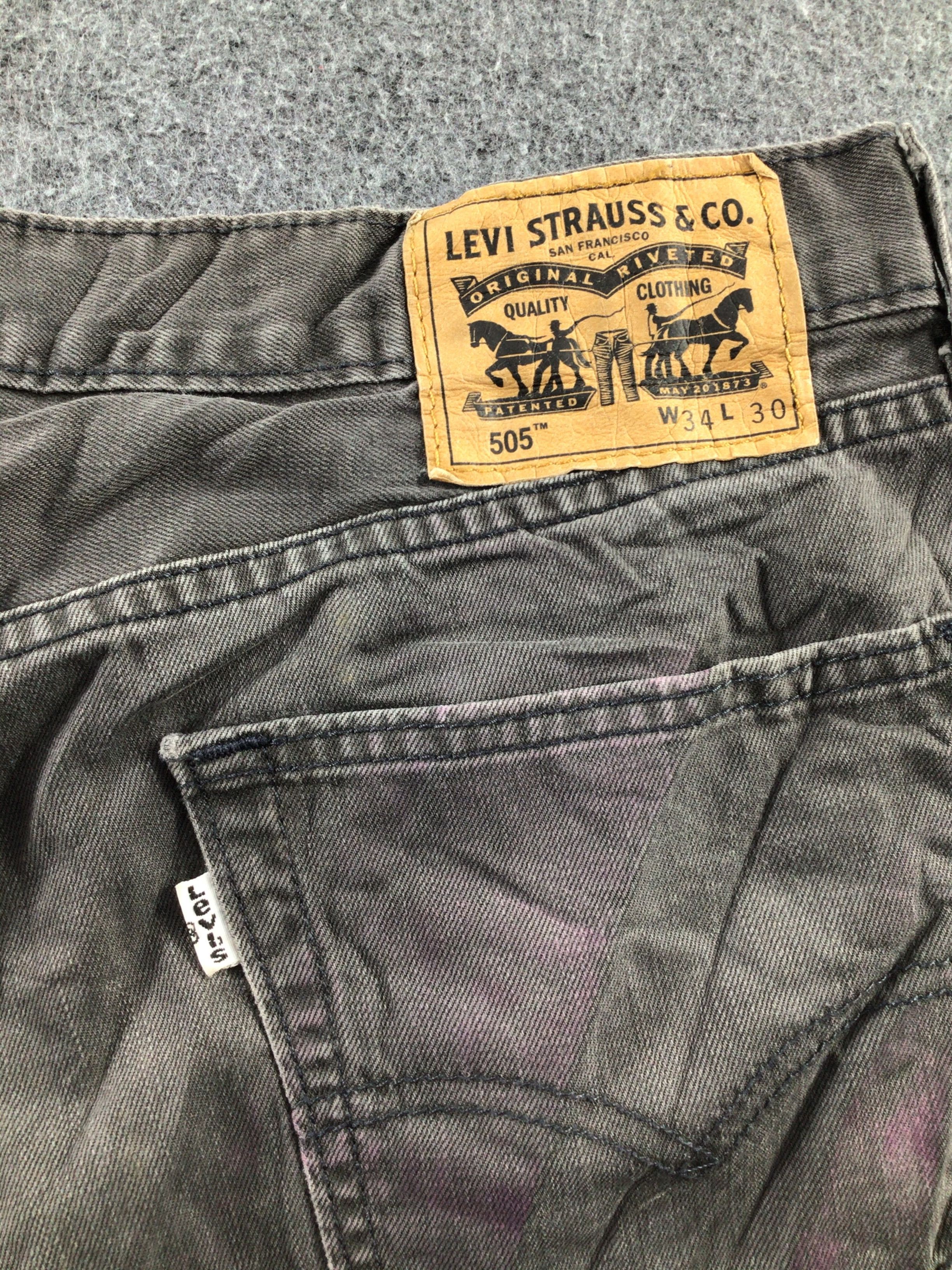 Levi's × Vintage Vintage Levis 505 Jeans-JM725 Size US 34 / EU 50 - 5 Thumbnail