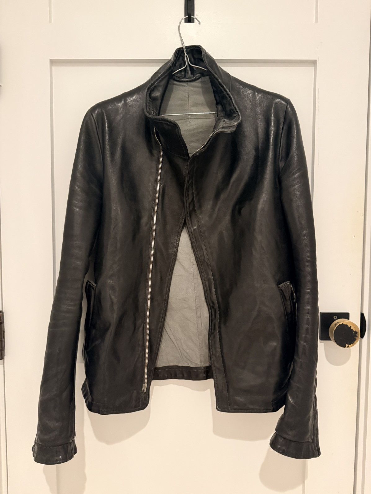 Carol Christian Poell Carol Christian Poell Leather High Neck LM/2599 CORS-PTC/010 Size US S / EU 44-46 / 1 - 6 Thumbnail