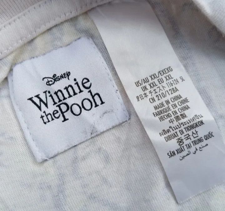Disney Winnie The Pooh 🍯 Tshirt Disney Cartoon Fullprint AOP 🤩 Size US XXL / EU 58 / 5 - 4 Thumbnail