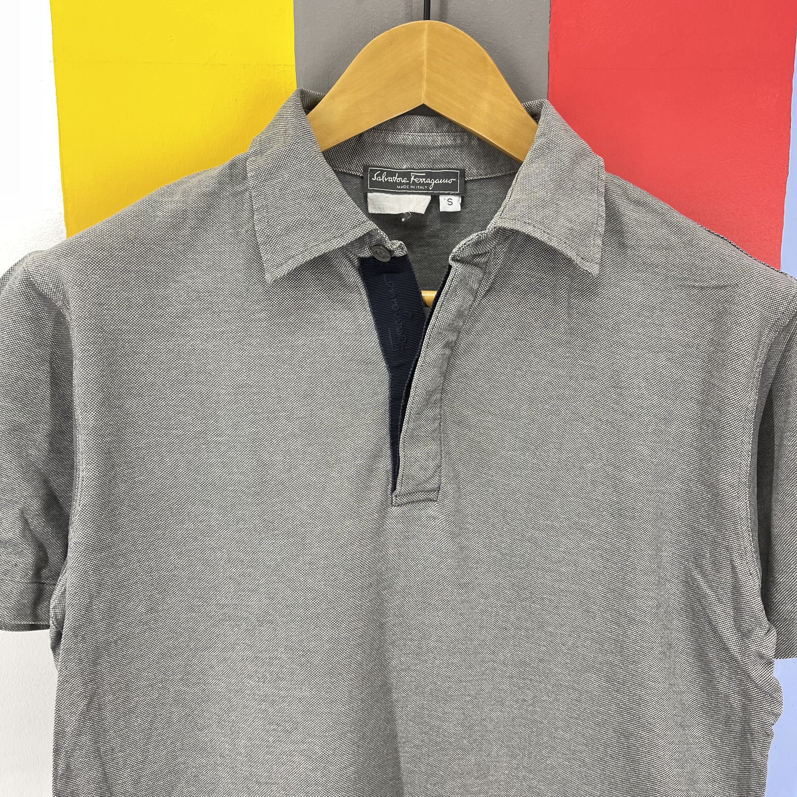 Salvatore Ferragamo 90s Vintage SALVATORE FERRAGAMO Polo T Shirt #1197/AP Size US S / EU 44-46 / 1 - 2 Thumbnail