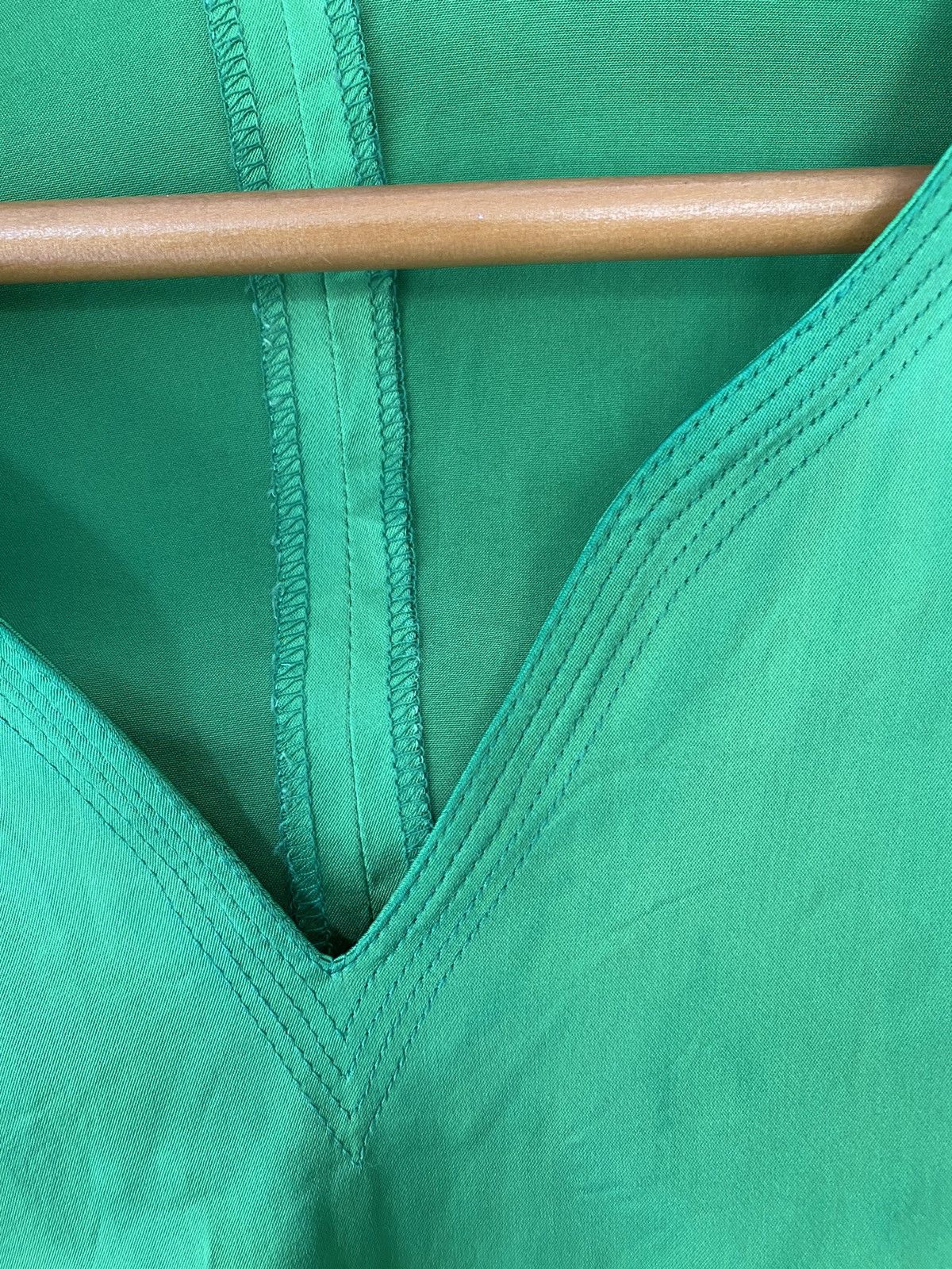 Versace 1990s Gren Glamours Rayon Size S / US 4 / IT 40 - 6 Thumbnail