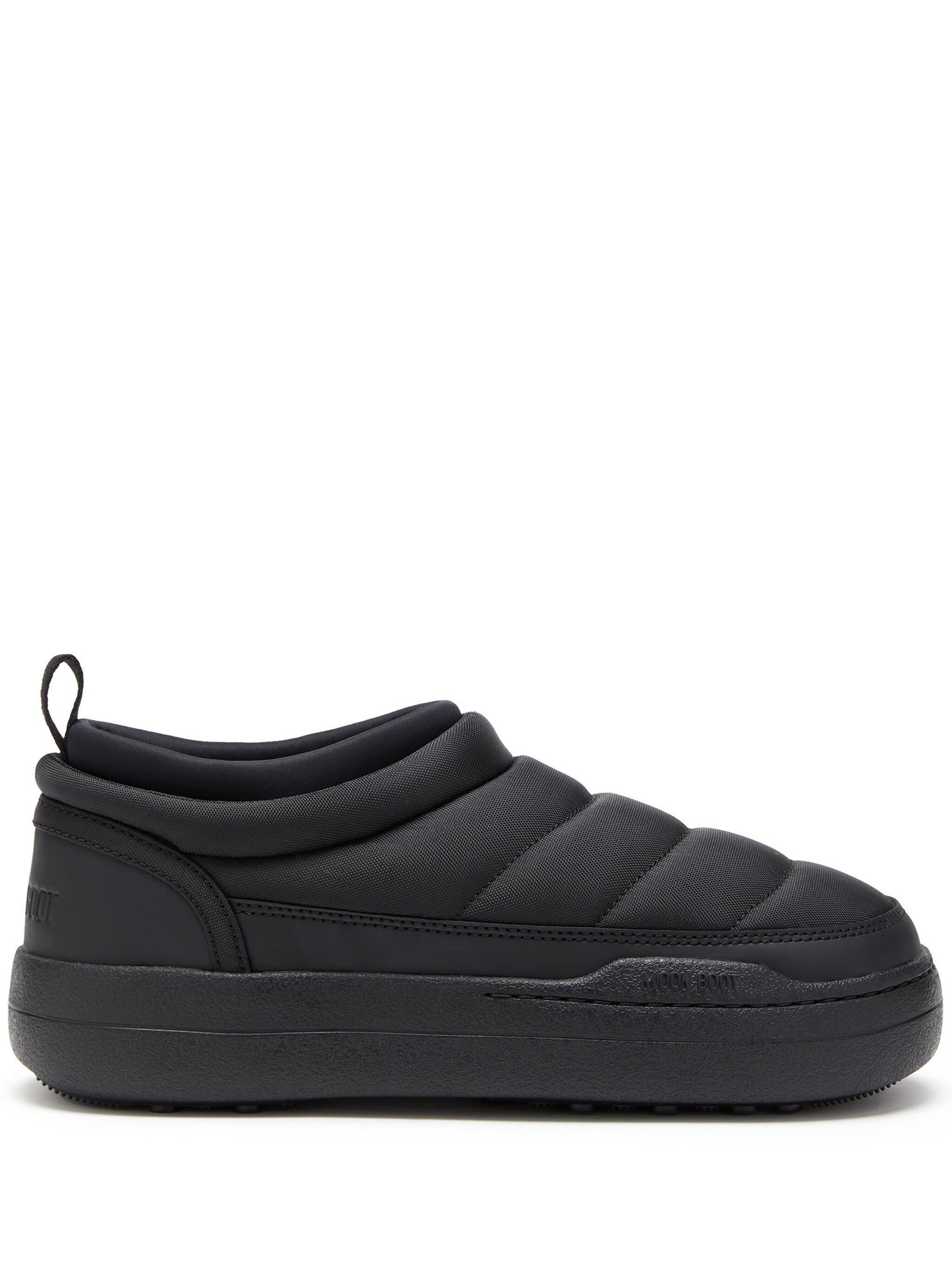 Moon Boot o1s22i1n1124 Soft Nylon Slip-On Park Shoes in Black Size US 13 / EU 46 - 1 Thumbnail