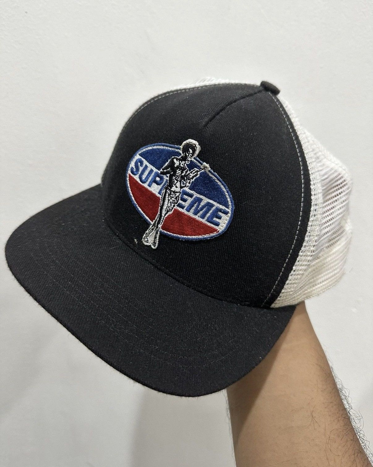 Supreme VTG Supreme X Hysteric Glamour Trucker Hat Size ONE SIZE - 1 Thumbnail