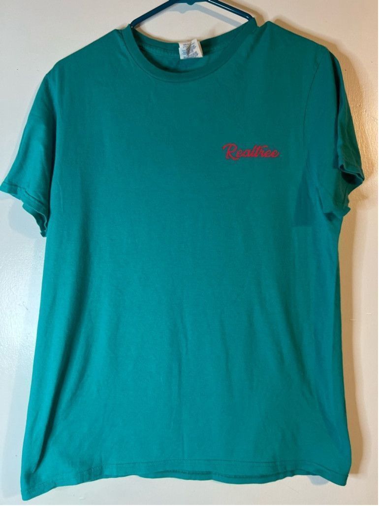 Realtree Men's Delta Soft Real TreeT-shirt Size M Teal Size L / US 10 / IT 46 - 1 Thumbnail
