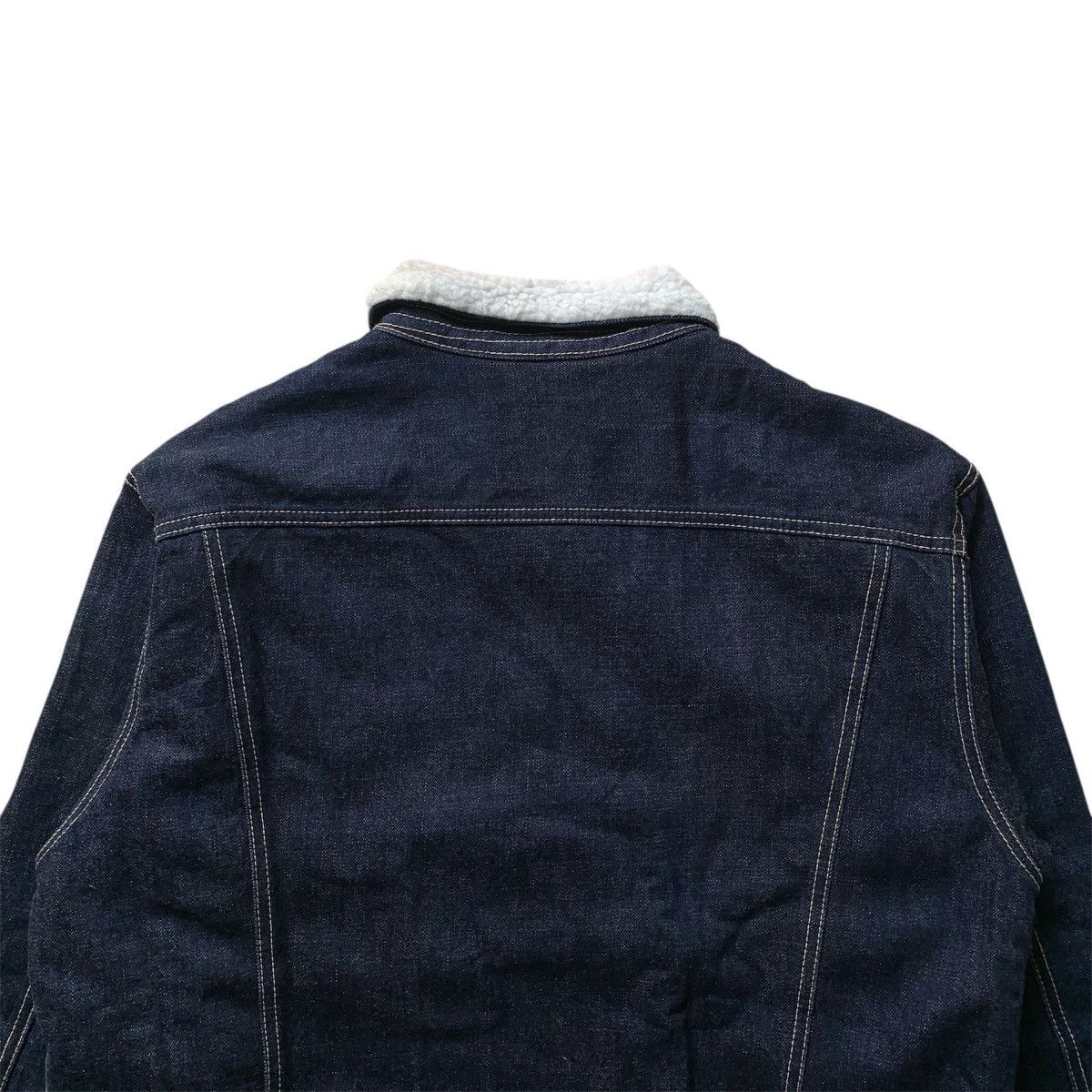 X-LARGE X-Large Denim Selvedge Sherpha Jacket Japanese Brand Size US L / EU 52-54 / 3 - 10 Thumbnail