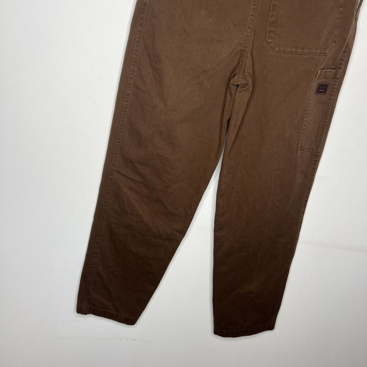 Acne Studios Acne Studios Brown Denim Face Jeans Size 28" / US 6 / IT 42 - 7 Thumbnail