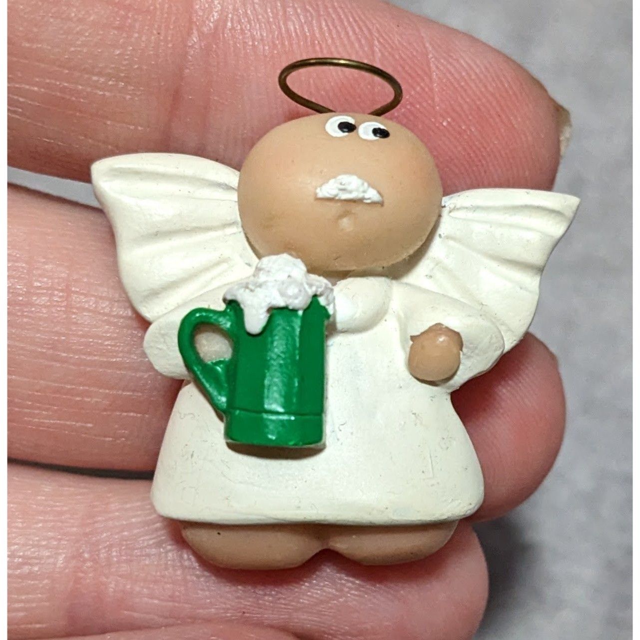 Other Vintage Kirk Hot Cocoa Drinking Angel Brooch Size ONE SIZE - 5 Thumbnail