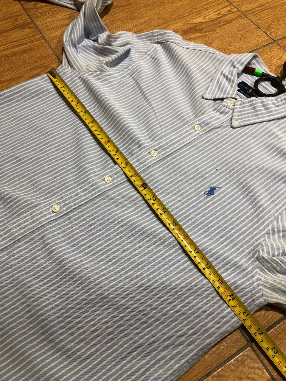 Polo Ralph Lauren Polo Ralph Lauren logo Striped Knit Oxford Shirt Size US XL / EU 56 / 4 - 4 Thumbnail