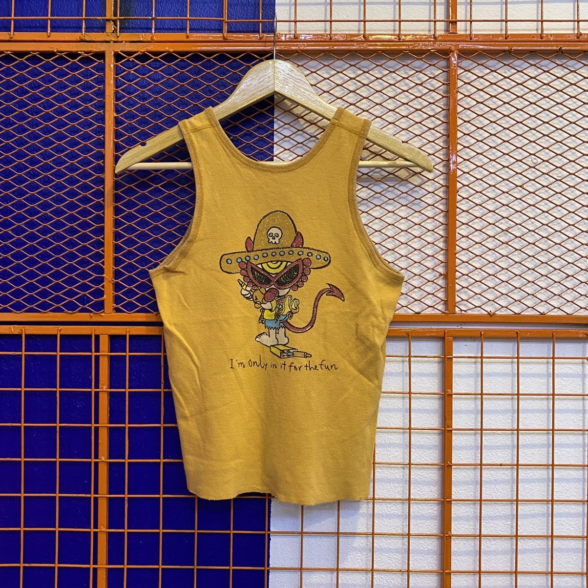 Hysteric Glamour Vintage Hysteric Glamour Singlet Japanese Brand Size US XXS / EU 40 - 1 Thumbnail