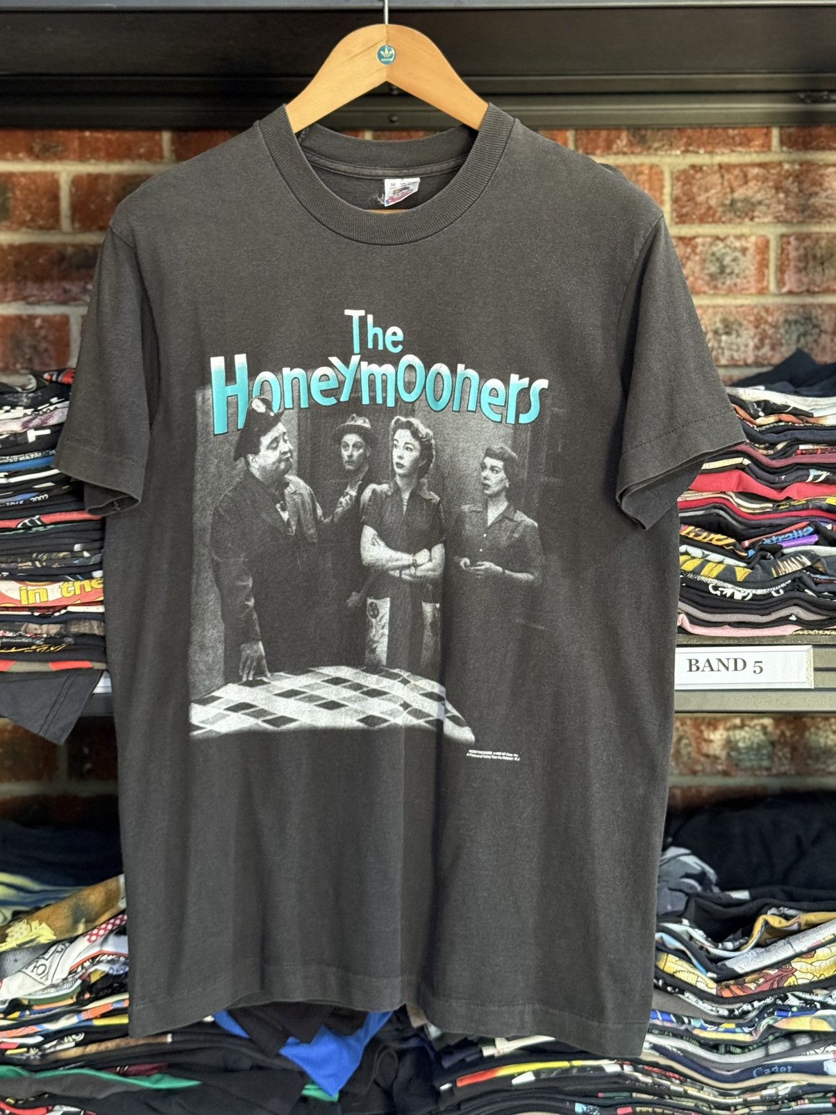 Thrashed Vintage 90s The Honeymooners Movie Sun Faded Tee