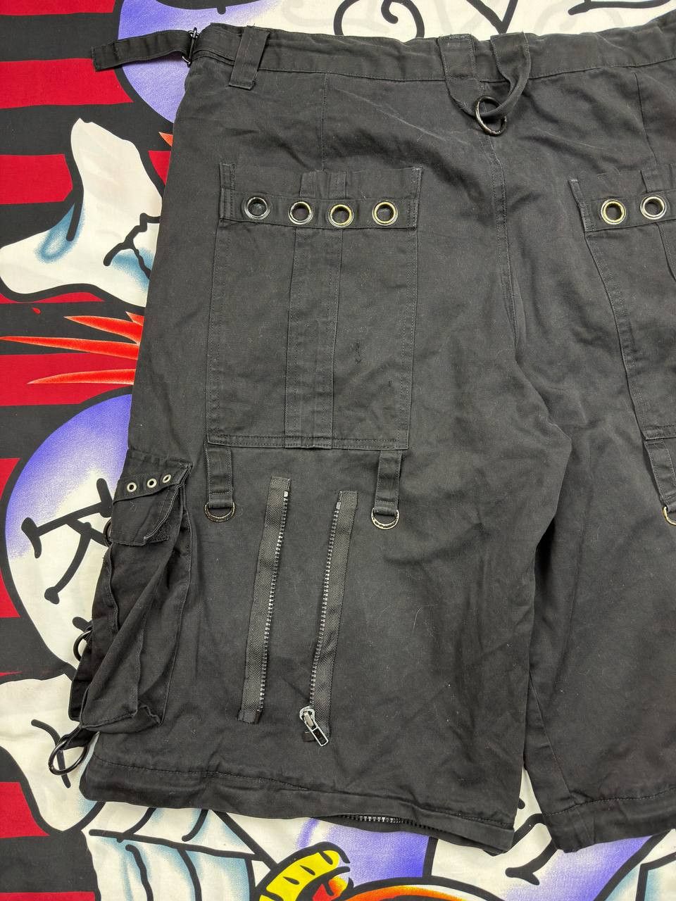 Tripp NYC Hard Leather Stuff y2k gothic avntgarde shorts Size 34 Size US 34 / EU 50 - 8 Thumbnail