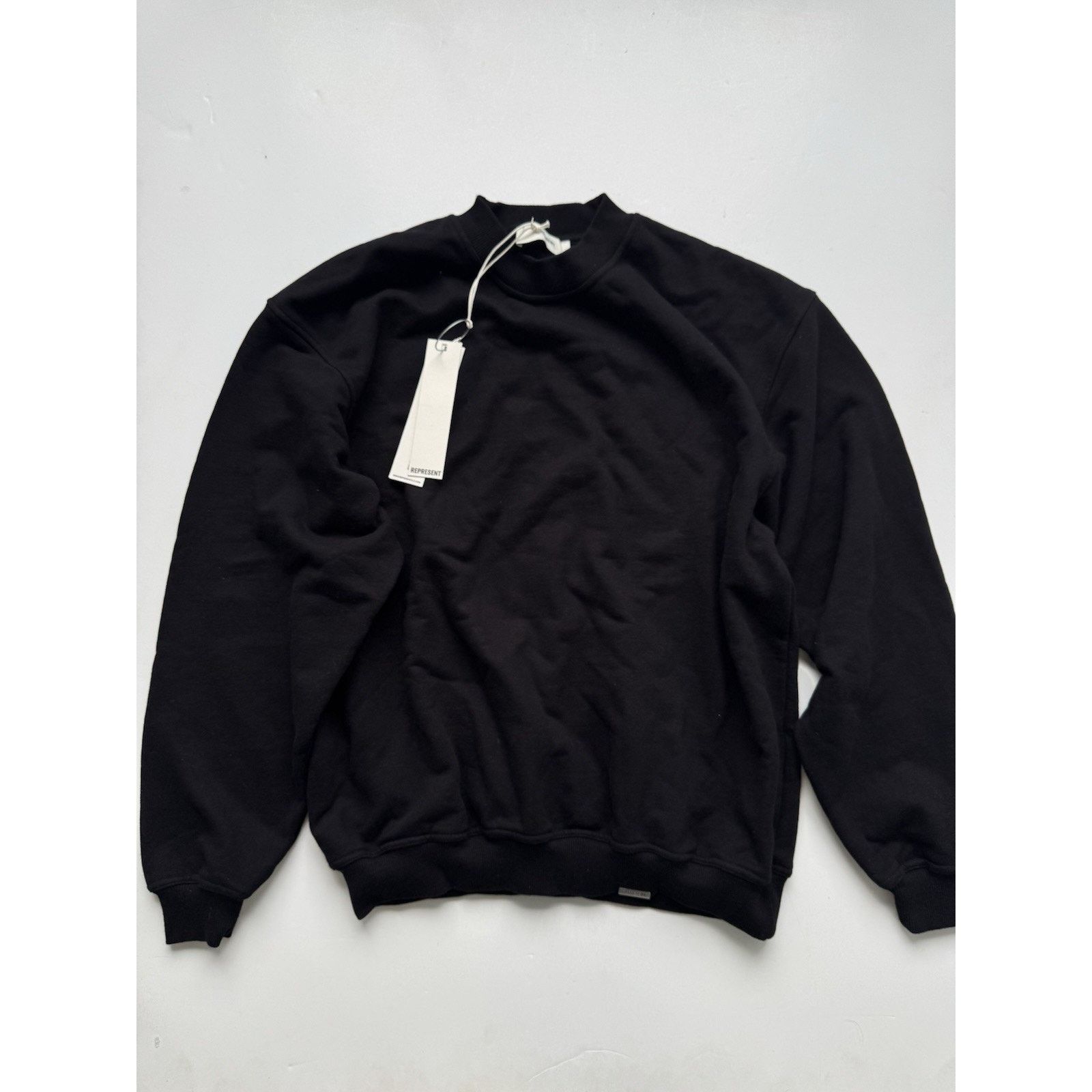 Represent Clo. Represent clo Blanks Sweater SIZE M Jet Black Size US M / EU 48-50 / 2 - 1 Thumbnail