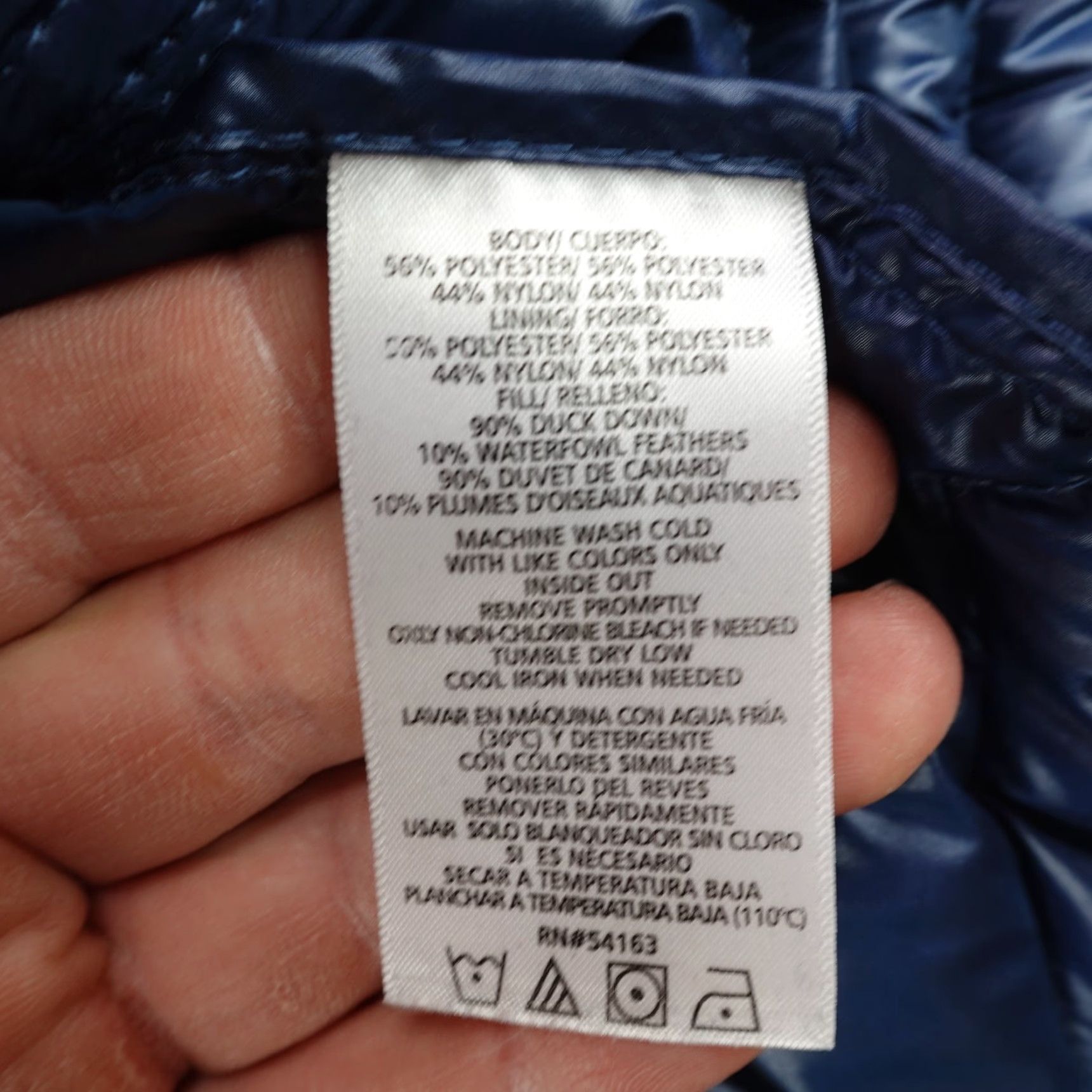 Calvin Klein VINTAGE Calvin Klein Vest Womens Medium Blue Premium Down Puffer Insulated Zig Zag Quilt Size M / US 6-8 / IT 42-44 - 4 Thumbnail