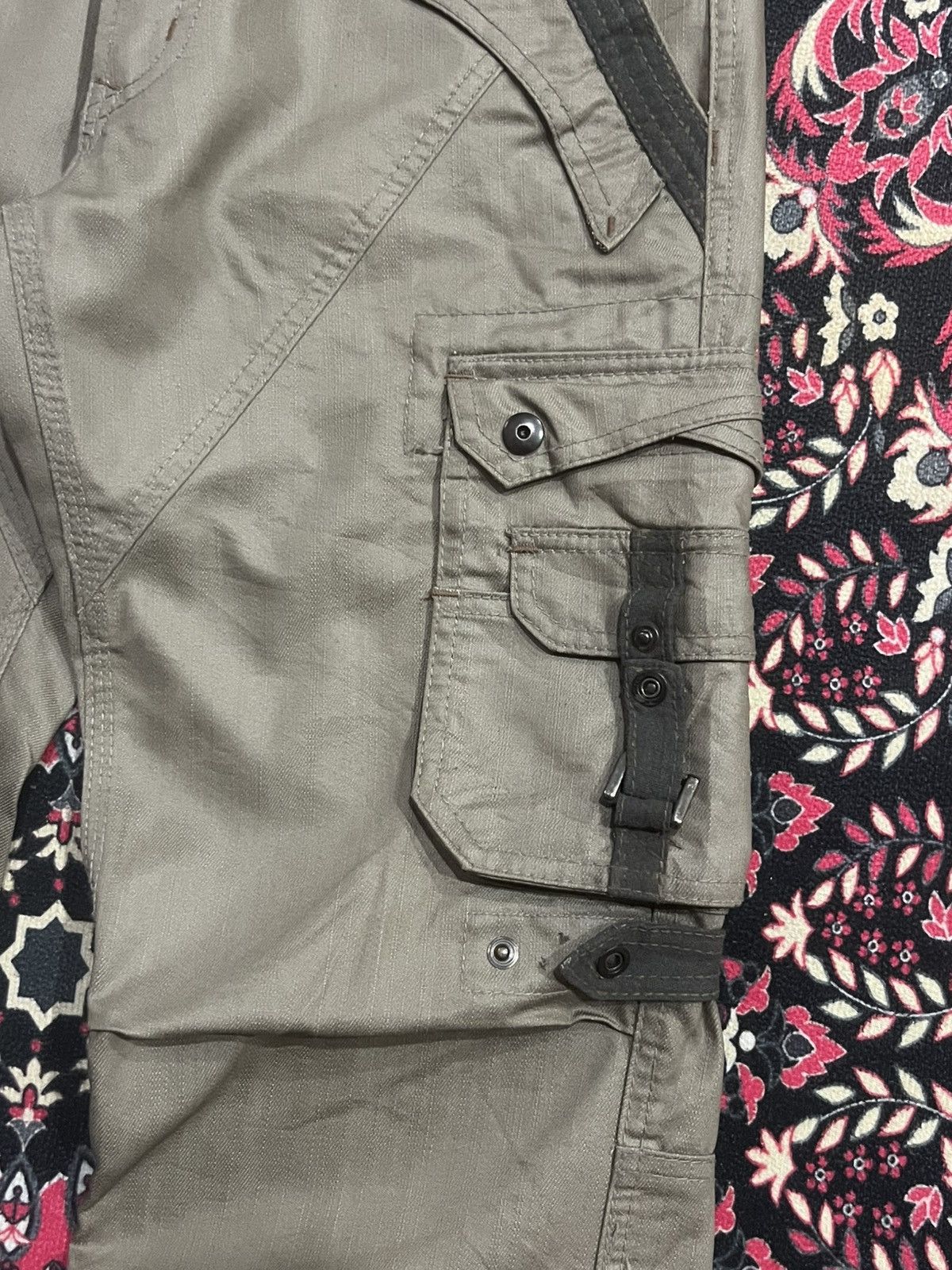 Japanese Brand × Nicole Club × Tornado Mart ⚡️Tactical⚡️Nicole Club For Men Tactical Cargo Casual Pants Size US 32 / EU 48 - 11 Thumbnail