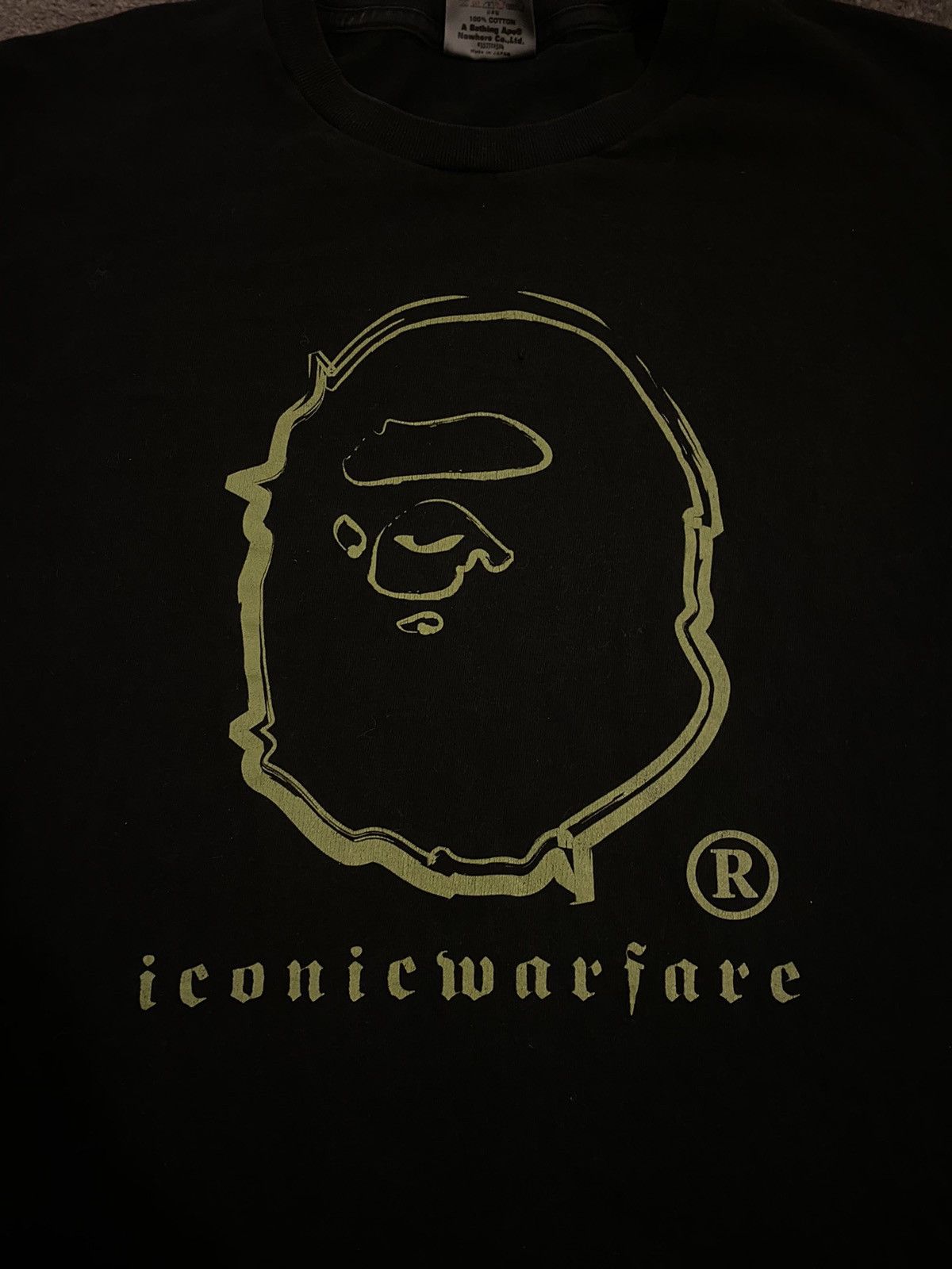 Bape 1999 Bape Ideograph iconic warfair T-shirt Size US M / EU 48-50 / 2 - 5 Thumbnail