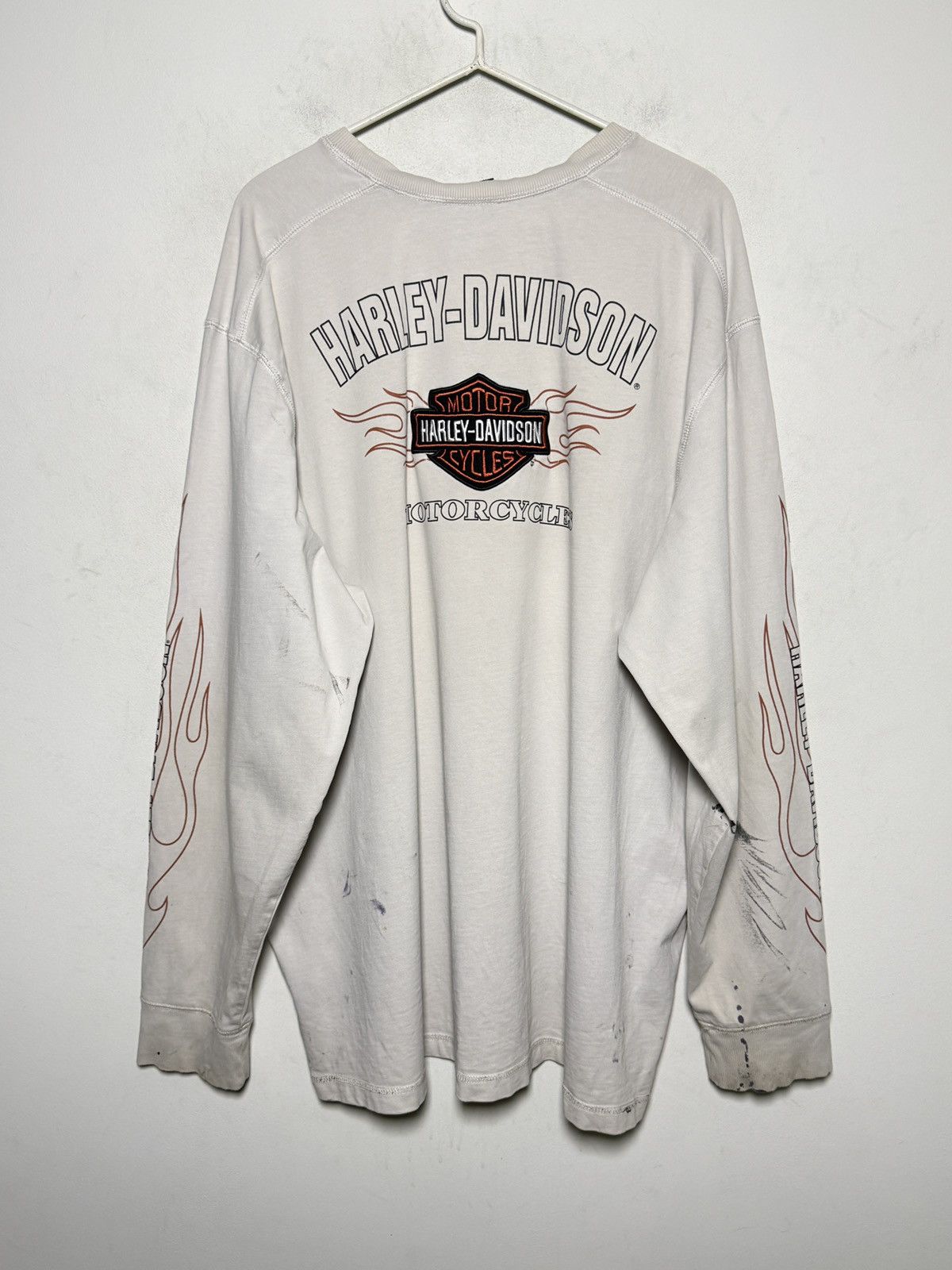 Harley Davidson vintage painters harley davidson long sleeve Size US XXL / EU 58 / 5 - 11 Thumbnail
