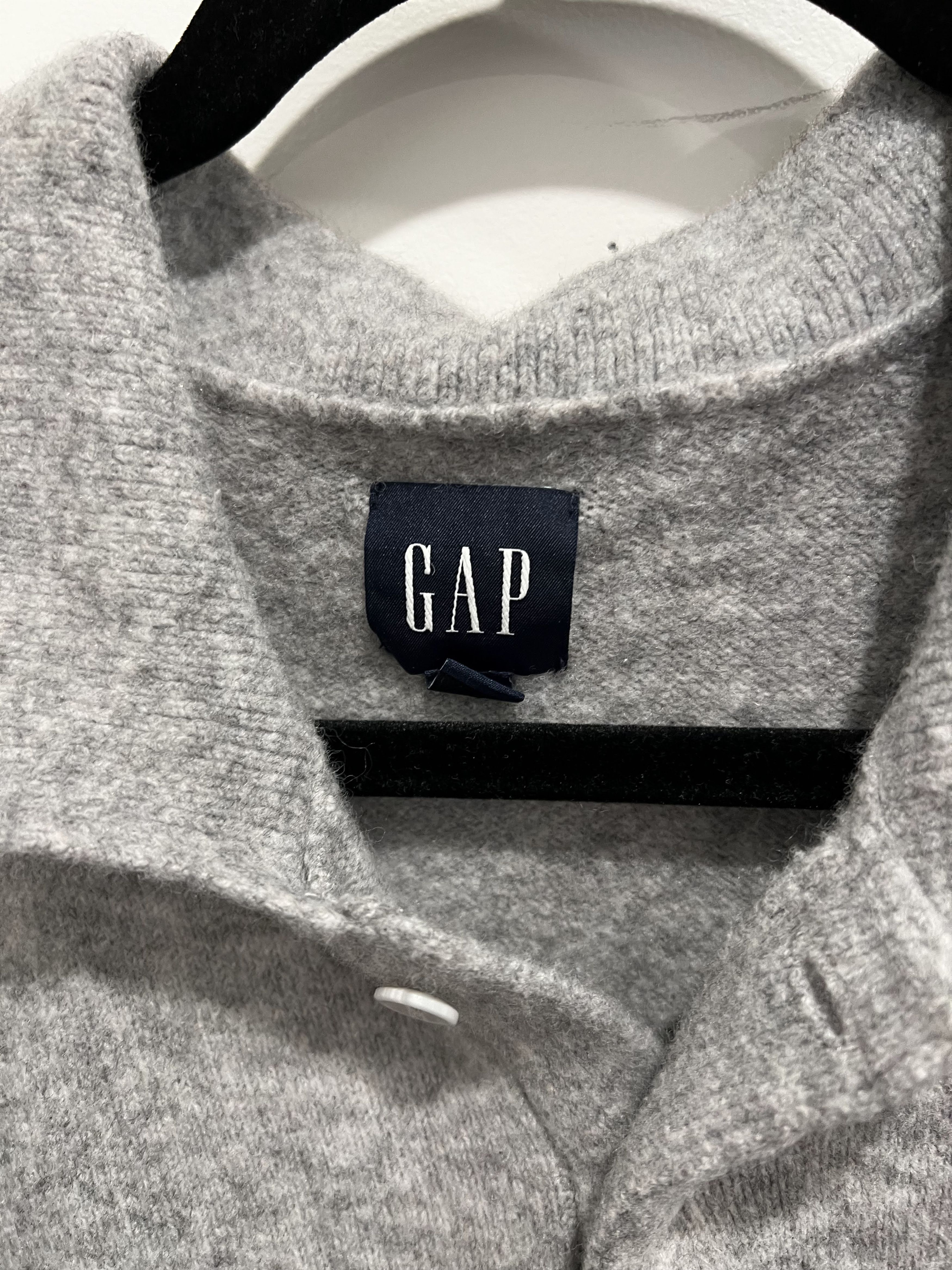 Gap Long Sleeve Wool Blend Polo Shirt Size US XL / EU 56 / 4 - 2 Thumbnail
