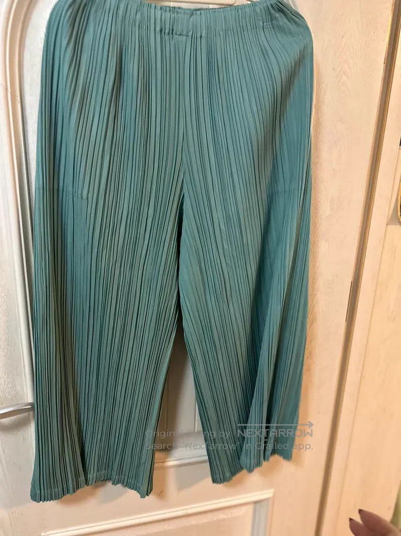 Issey Miyake Issey Miyake Soft Series Wide-leg Pants Size 25" / US 0 / IT 36 - 1 Thumbnail