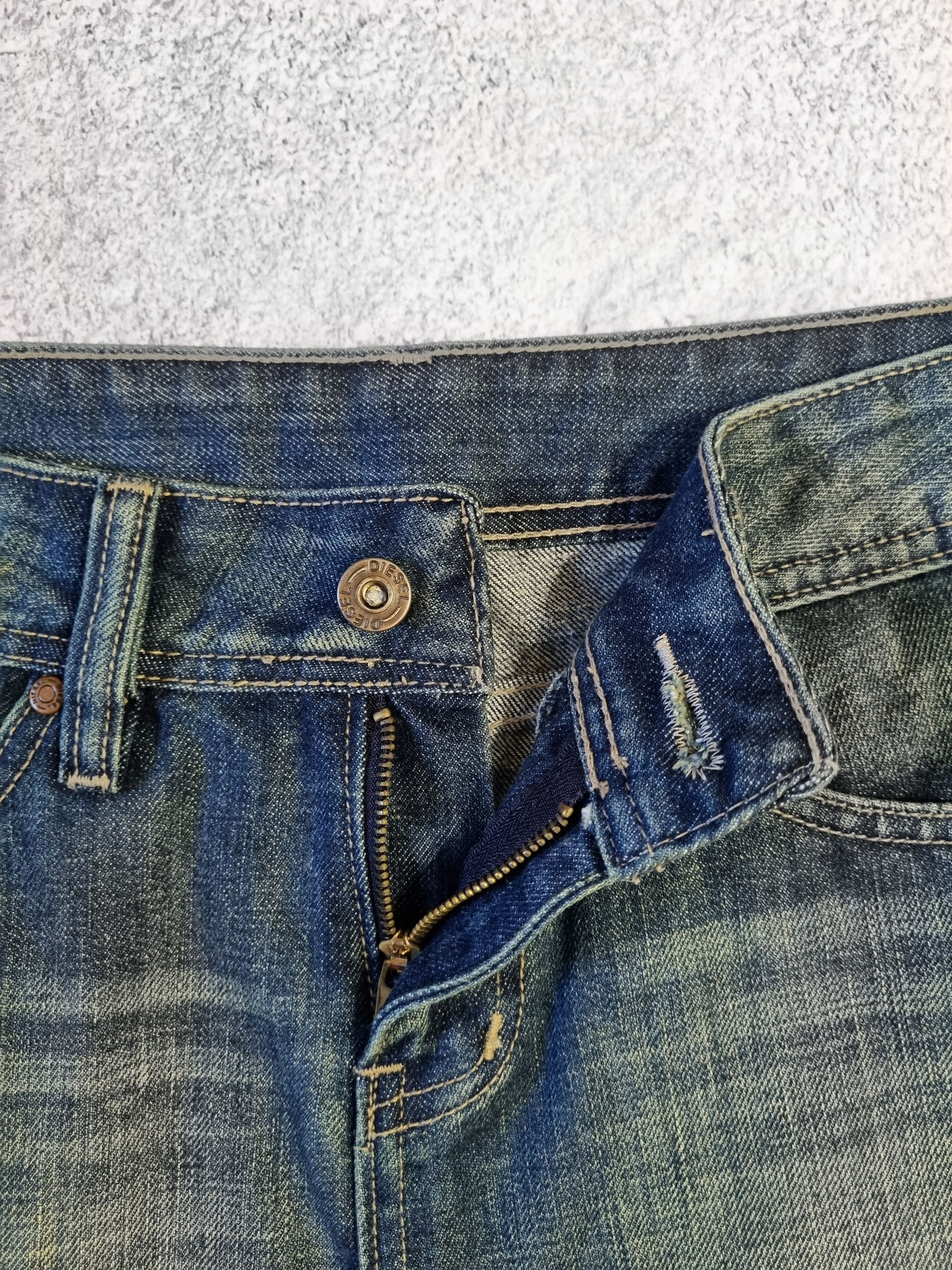 Diesel Vintage Diesel Punk Logo Mini Jeans Skirt Size 30" / US 8 / IT 44 - 6 Thumbnail