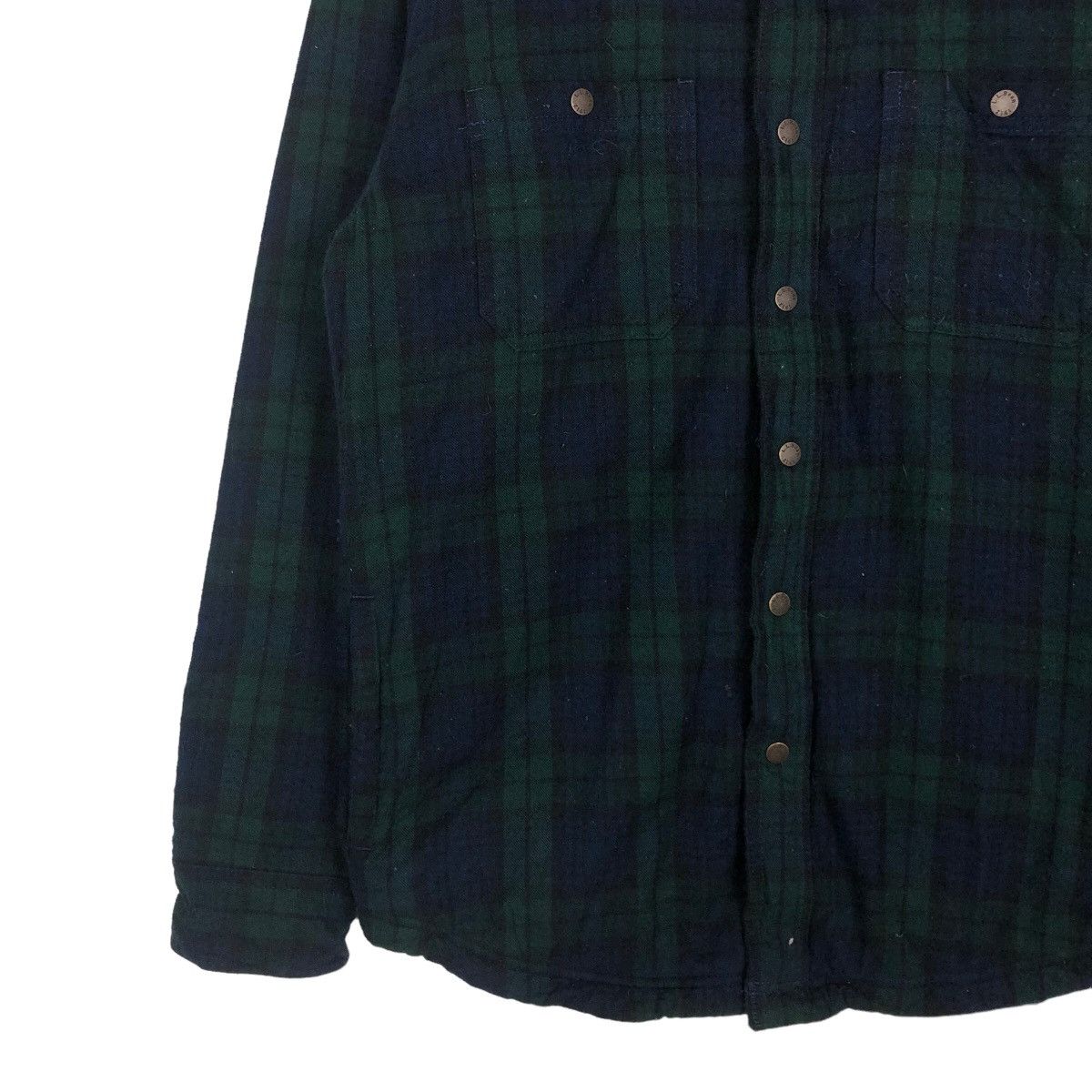 Japanese Brand 🔥Vintage L.L.Bean Shirt Flannel Jacket Shearling Tartan Size US S / EU 44-46 / 1 - 4 Thumbnail