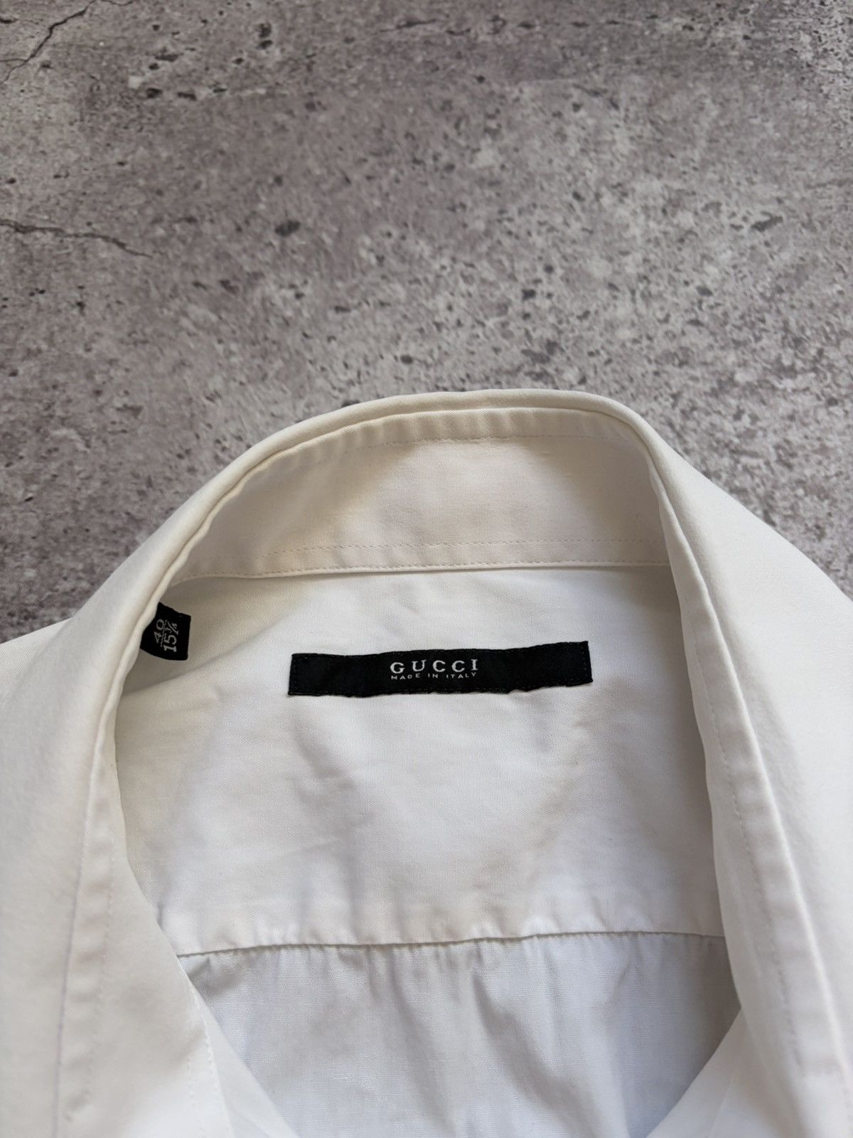Gucci Gucci Classic White Shirt Size US S / EU 44-46 / 1 - 5 Thumbnail