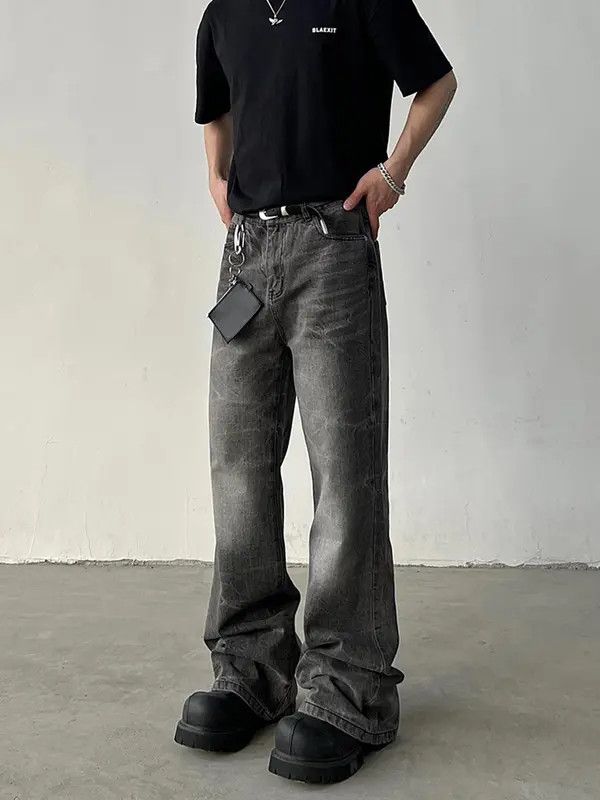 VIBE Trendy High-Waisted Loose Fit Jeans Size US 34 / EU 50 - 6 Thumbnail