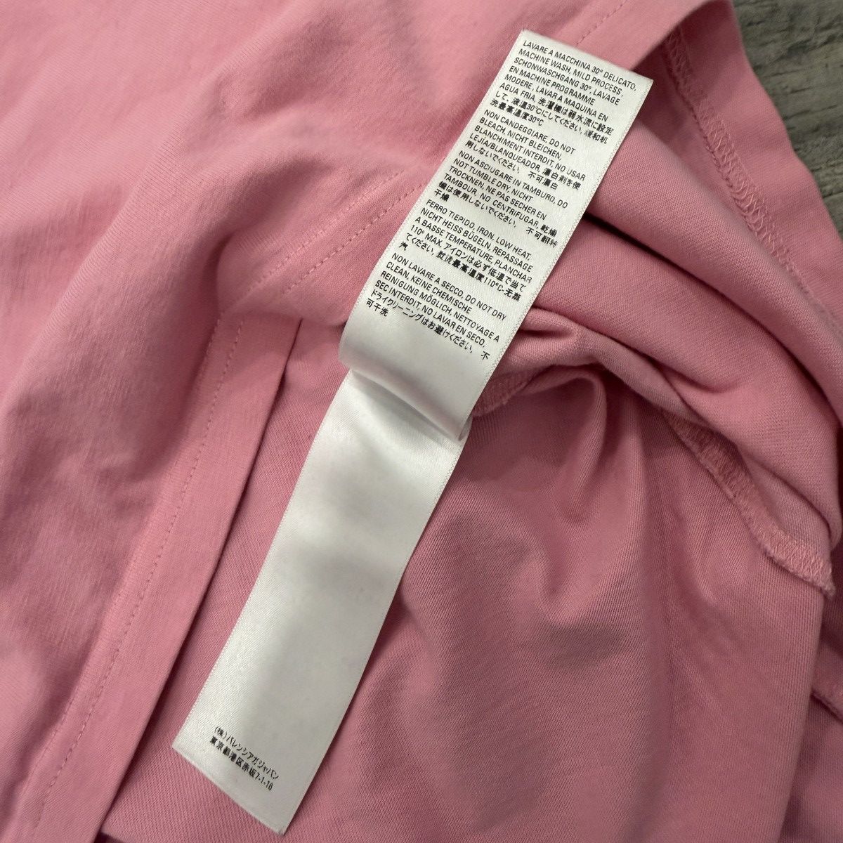 Balenciaga Balenciaga Balenciaga Pink Double B Embroidered Short Sleeve Size US M / EU 48-50 / 2 - 5 Thumbnail