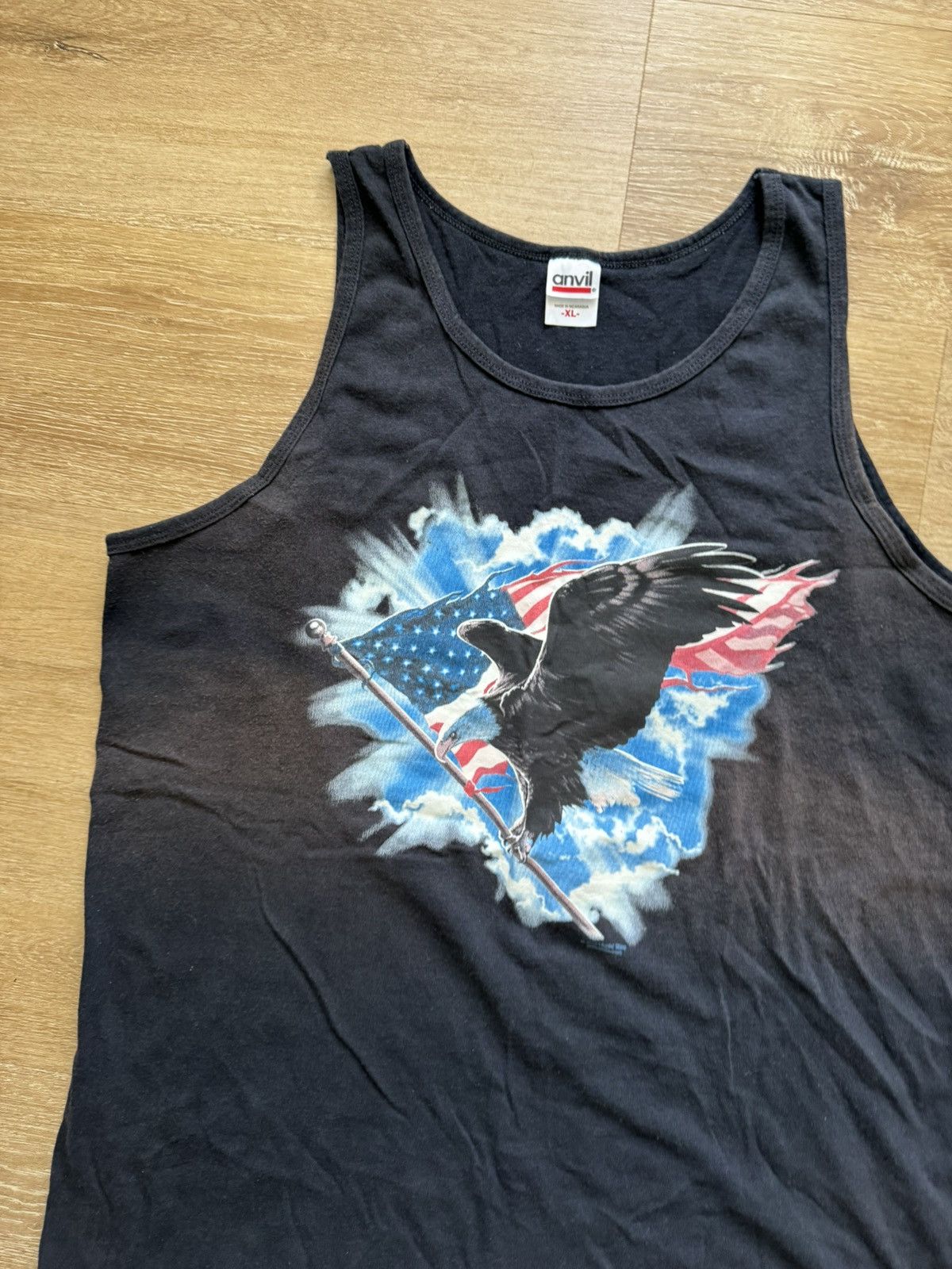 Other Majestic Eagle Holding American Flag Patriotic Tank Top XL Size US XL / EU 56 / 4 - 10 Thumbnail
