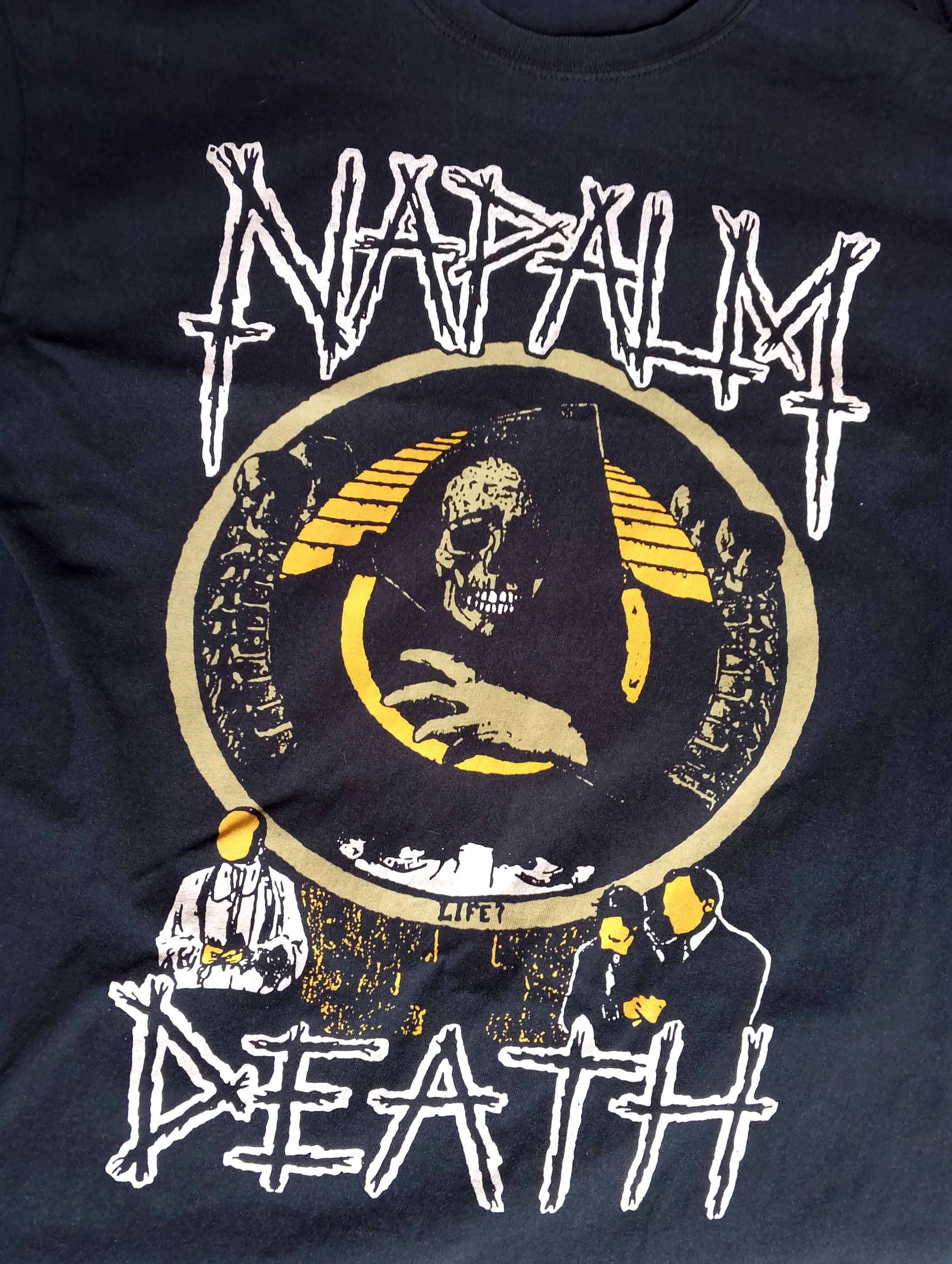 Band Tees vintage 2000 napalm death life t-shirt Size US L / EU 52-54 / 3 - 3 Thumbnail