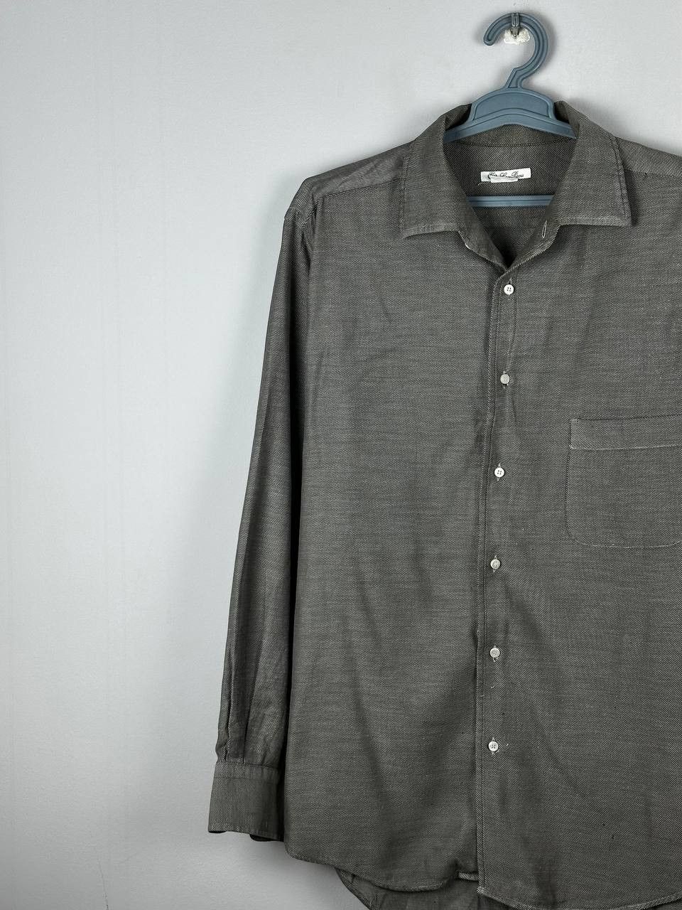 Loro Piana Vintage Loro Piana Cashmere Cotton Shirt Long Sleeve Size XL Size US XL / EU 56 / 4 - 3 Thumbnail