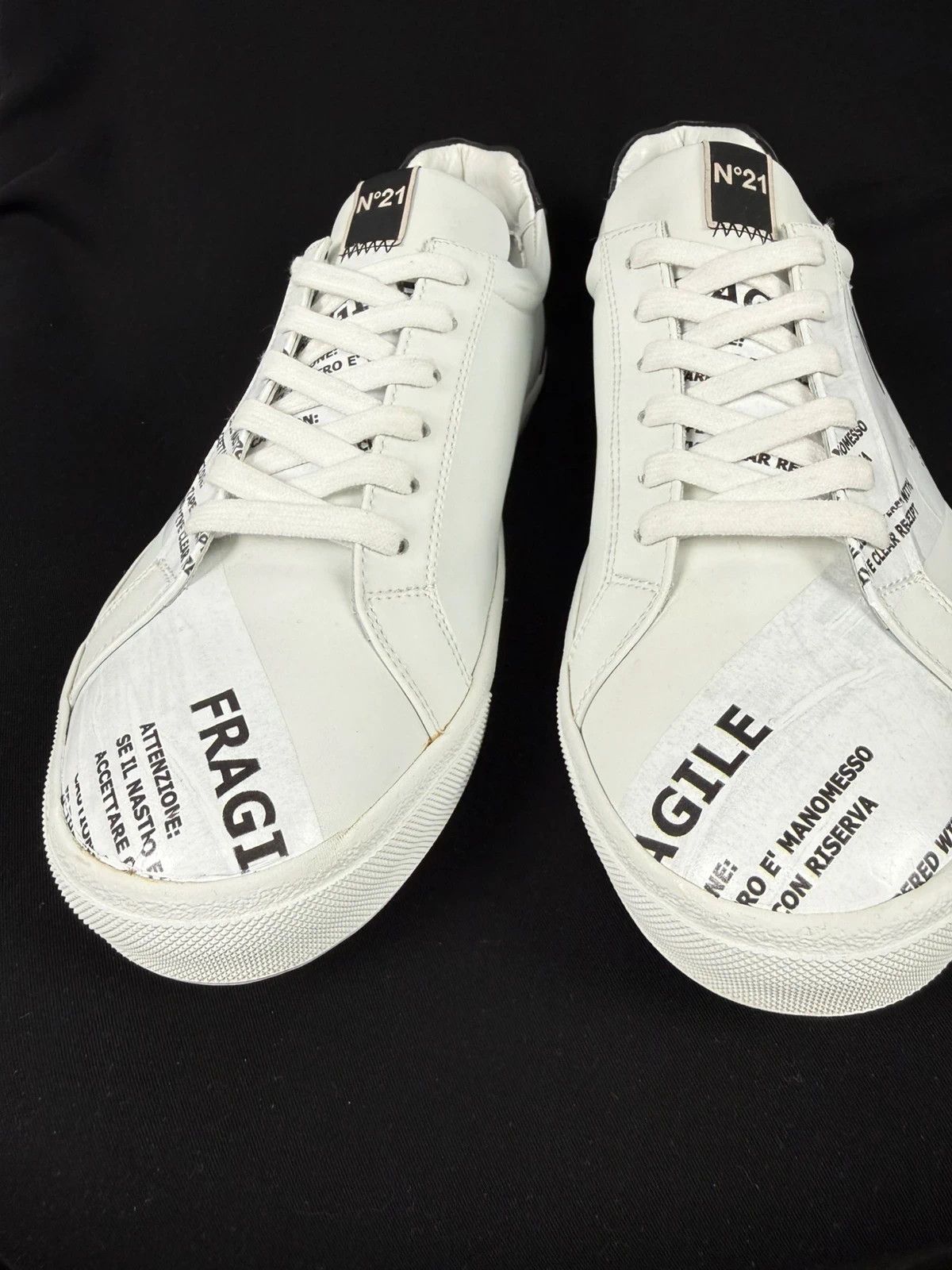 N21 N21 Italy Printed Sneakers Leather size 43 Size US 10 / EU 43 - 5 Thumbnail