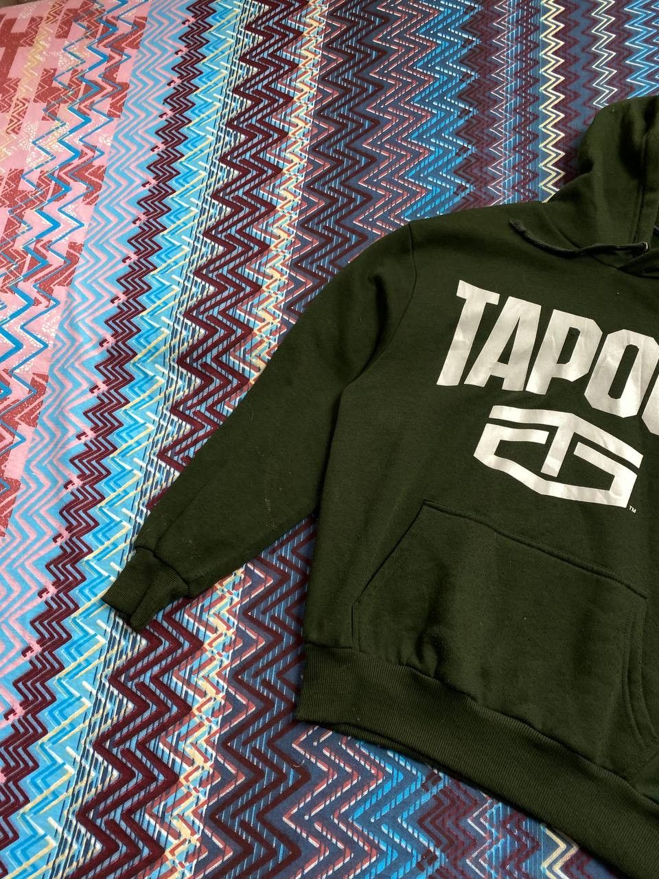 Tapout vintage streetwear Sweatshirt hoodie TAPOUT big logo Size US S / EU 44-46 / 1 - 6 Thumbnail