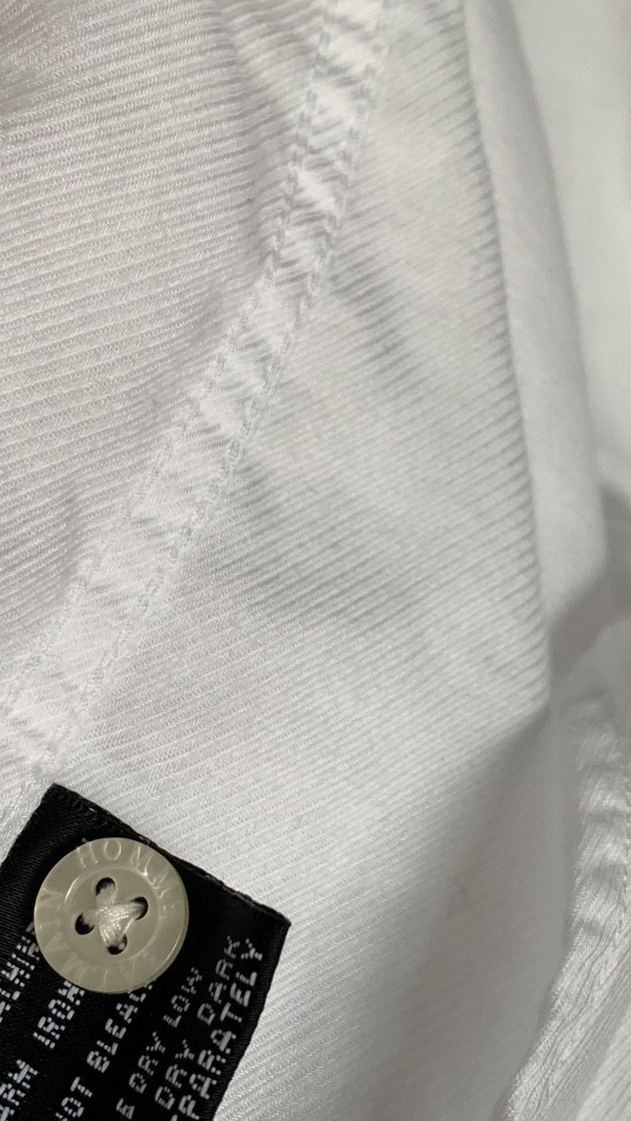Balmain Balmain Homme White Luxury Dress Shirt Size 39 / M Size US L / EU 52-54 / 3 - 10 Thumbnail