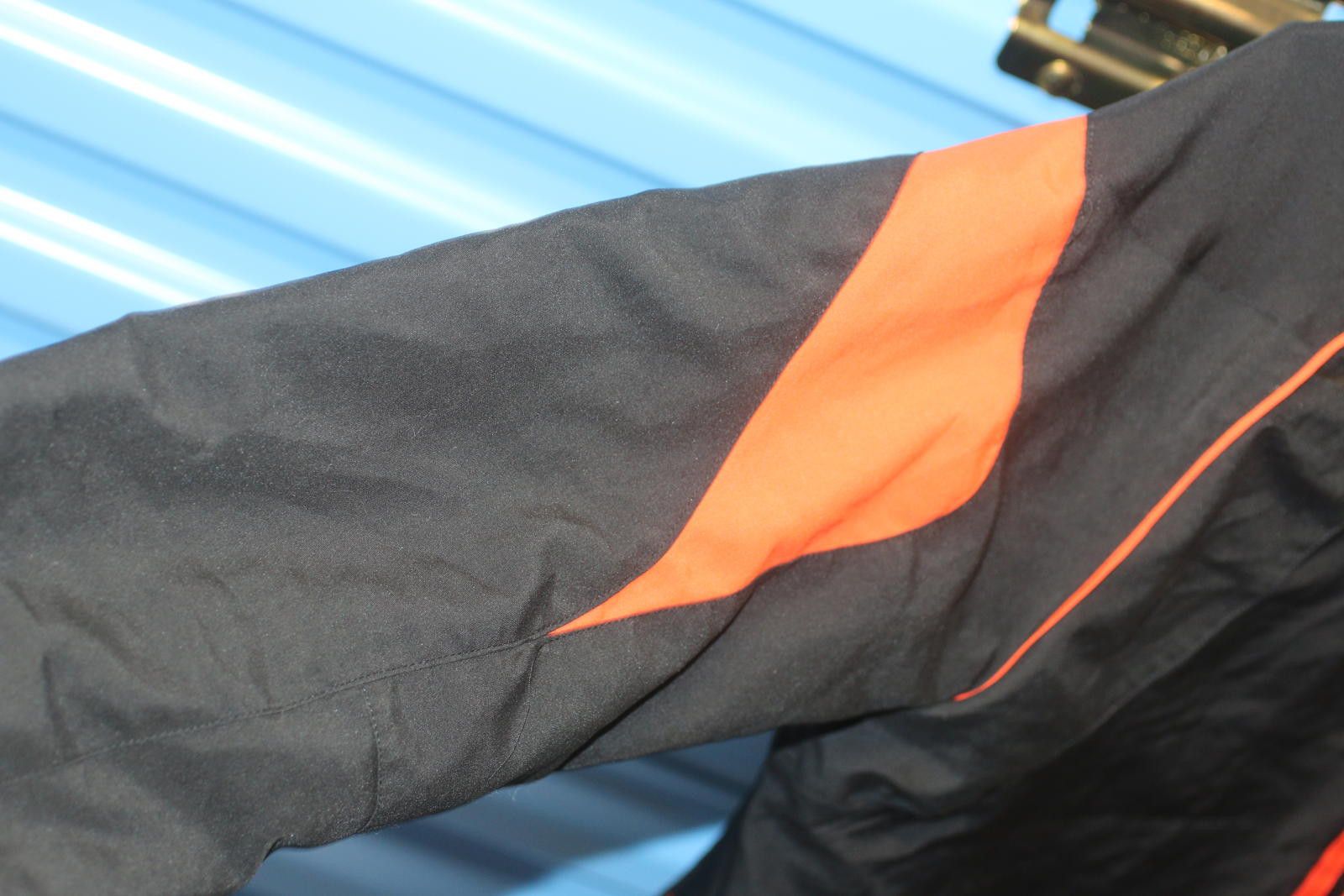 Adidas Adidas BlackORANGE Track Jacket Full Zip Athletic Streetwear Size US XL / EU 56 / 4 - 12 Thumbnail