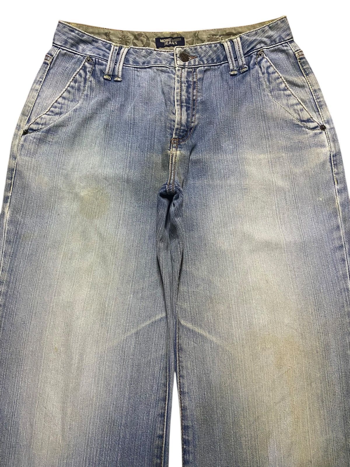 Michiko Koshino London Vintage Michiko London Faded Wash Super baggy Jeans Size US 30 / EU 46 - 5 Thumbnail