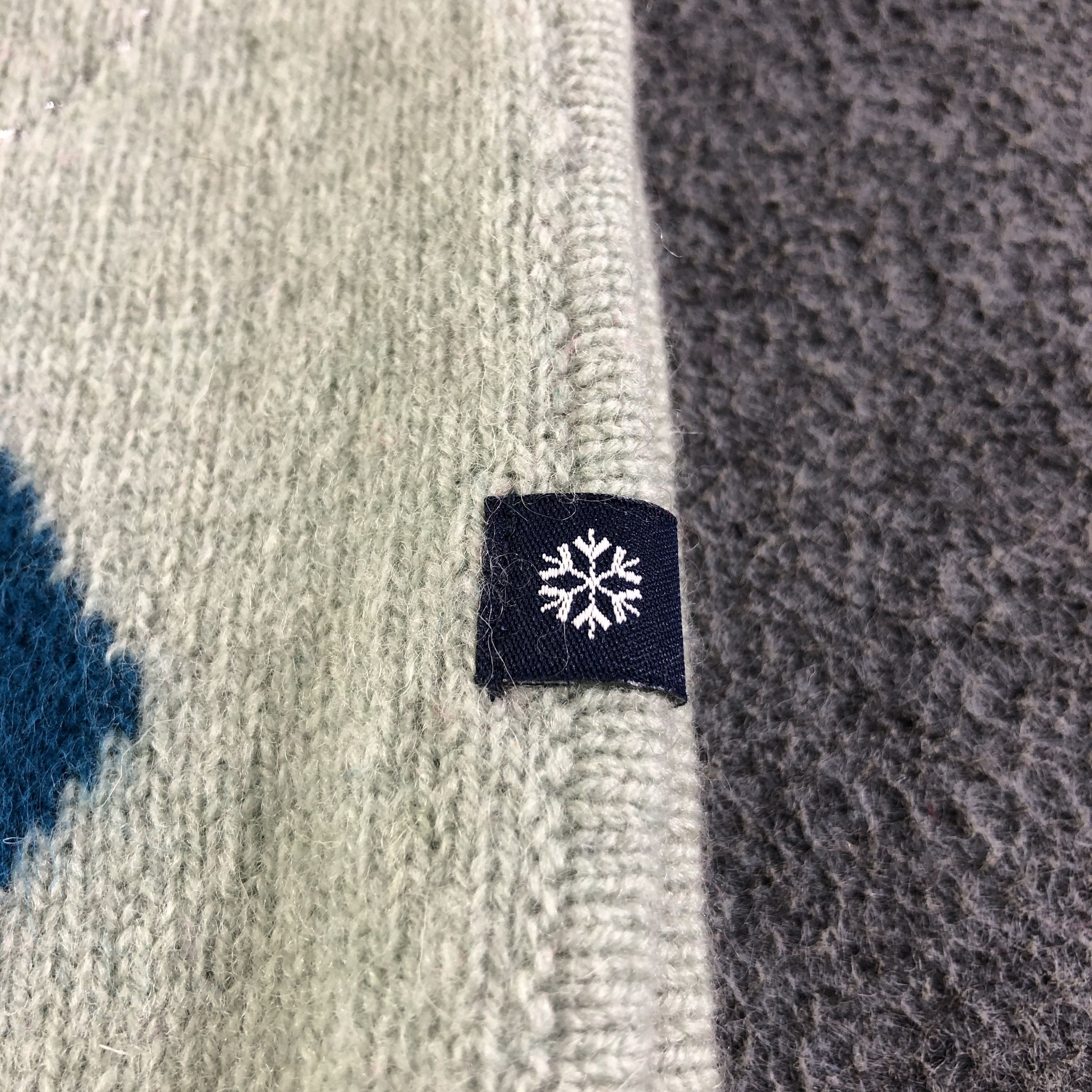 Gap Gap Diamond Wool Scarf Muffler Neckwear V2772 Size ONE SIZE - 5 Thumbnail