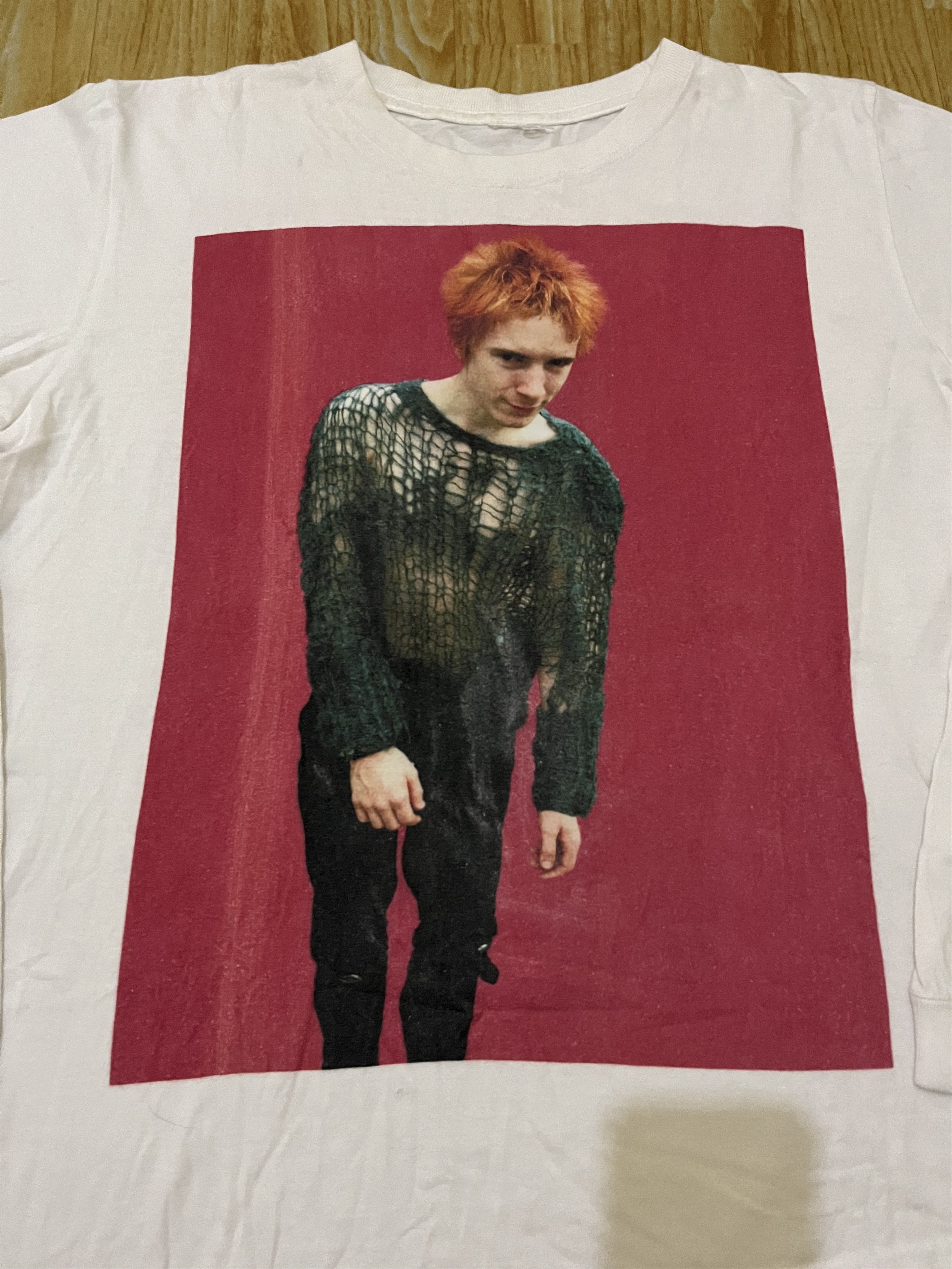 Vintage Vtg Johnny Rotten Longsleeve Sex Pistols Ramones The Clash Size US L / EU 52-54 / 3 - 4 Thumbnail