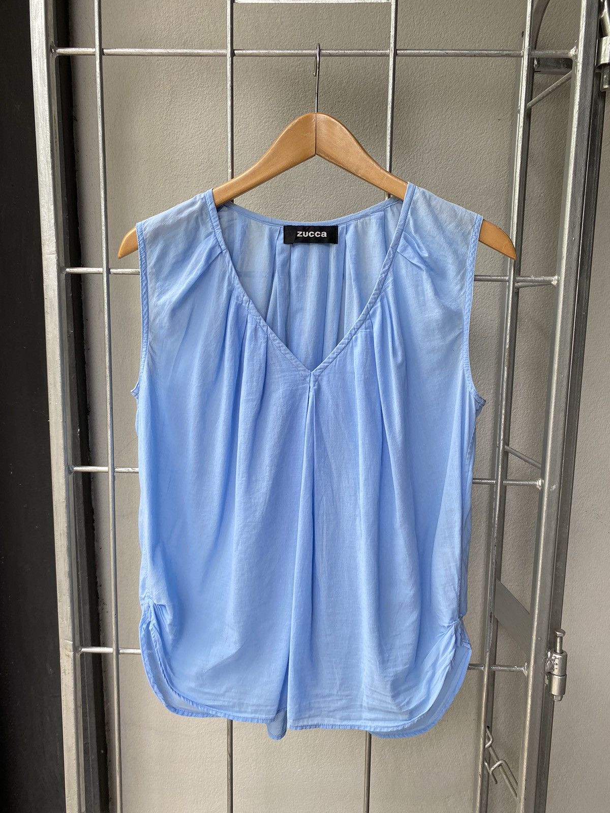 Zucca Zucca blue blouse Size M / US 6-8 / IT 42-44 - 1 Thumbnail