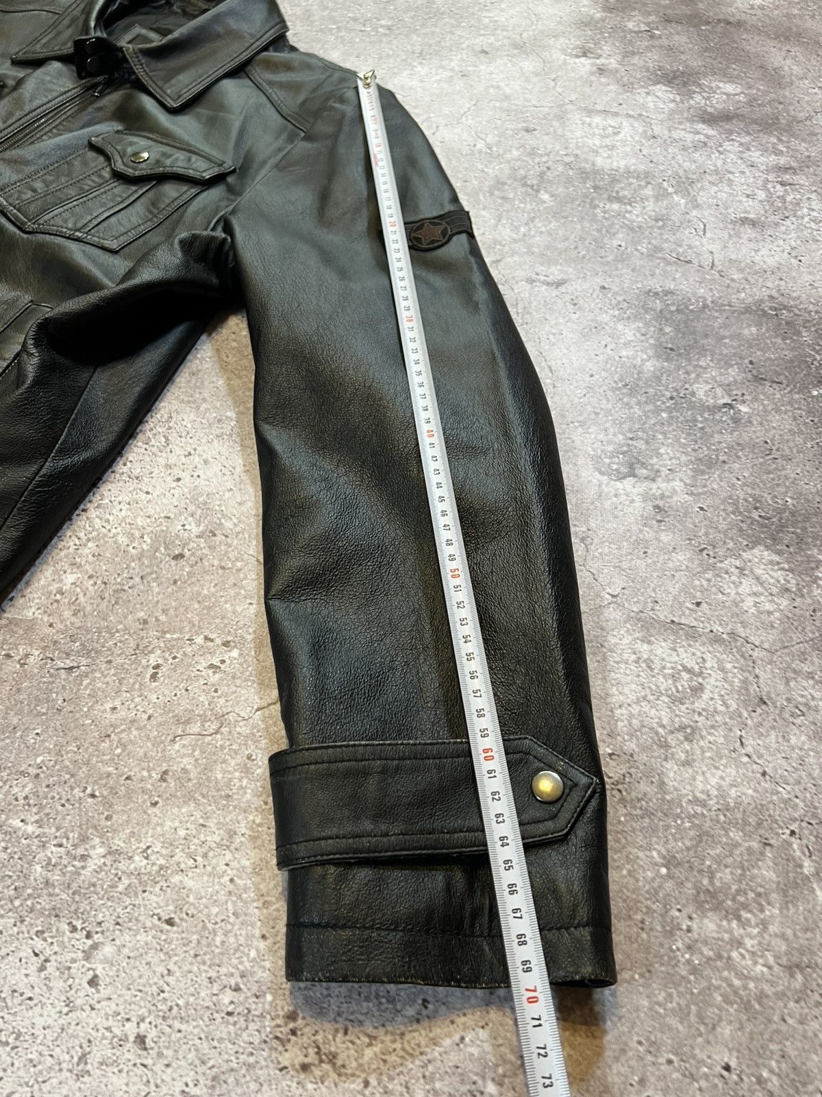 Genuine Leather VTG Rare Army Air Force Military Pilot Leather Jacket Size US XL / EU 56 / 4 - 17 Thumbnail