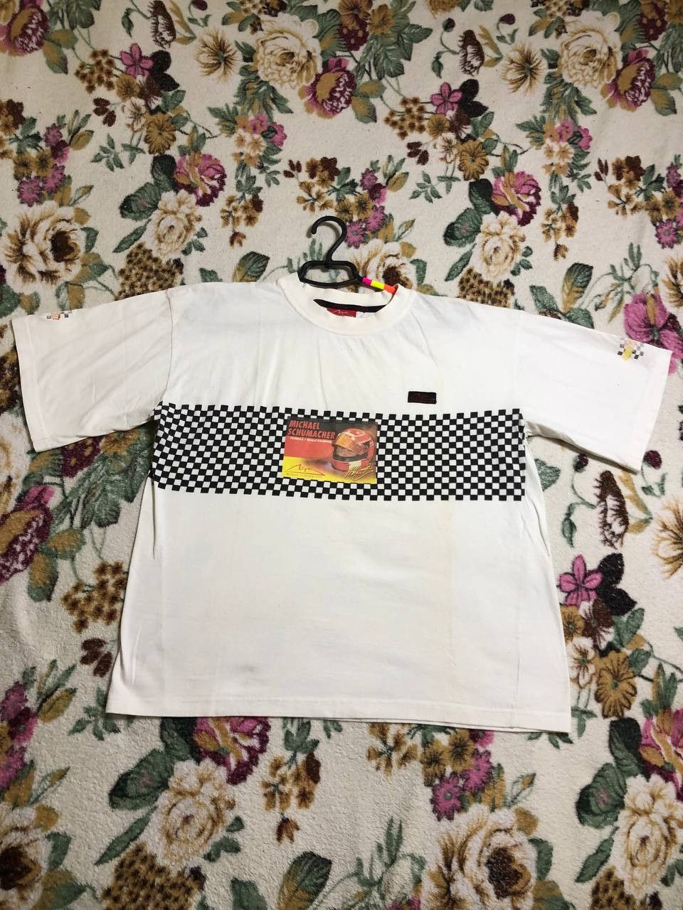Other Michael Schumacher Logo Vintage T Shirt Racing Formula 1 Size US L / EU 52-54 / 3 - 1 Thumbnail