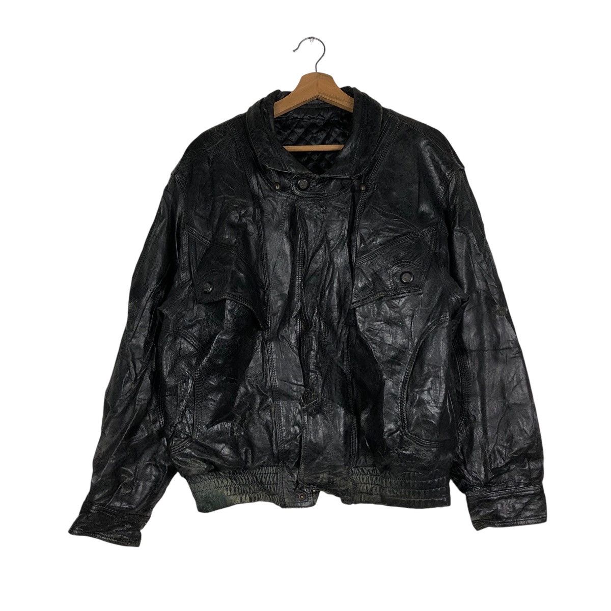 Japanese Brand Vintage Biker Leather Jacket Davin Skin Deep 14th Addiction Size US M / EU 48-50 / 2 - 2 Thumbnail