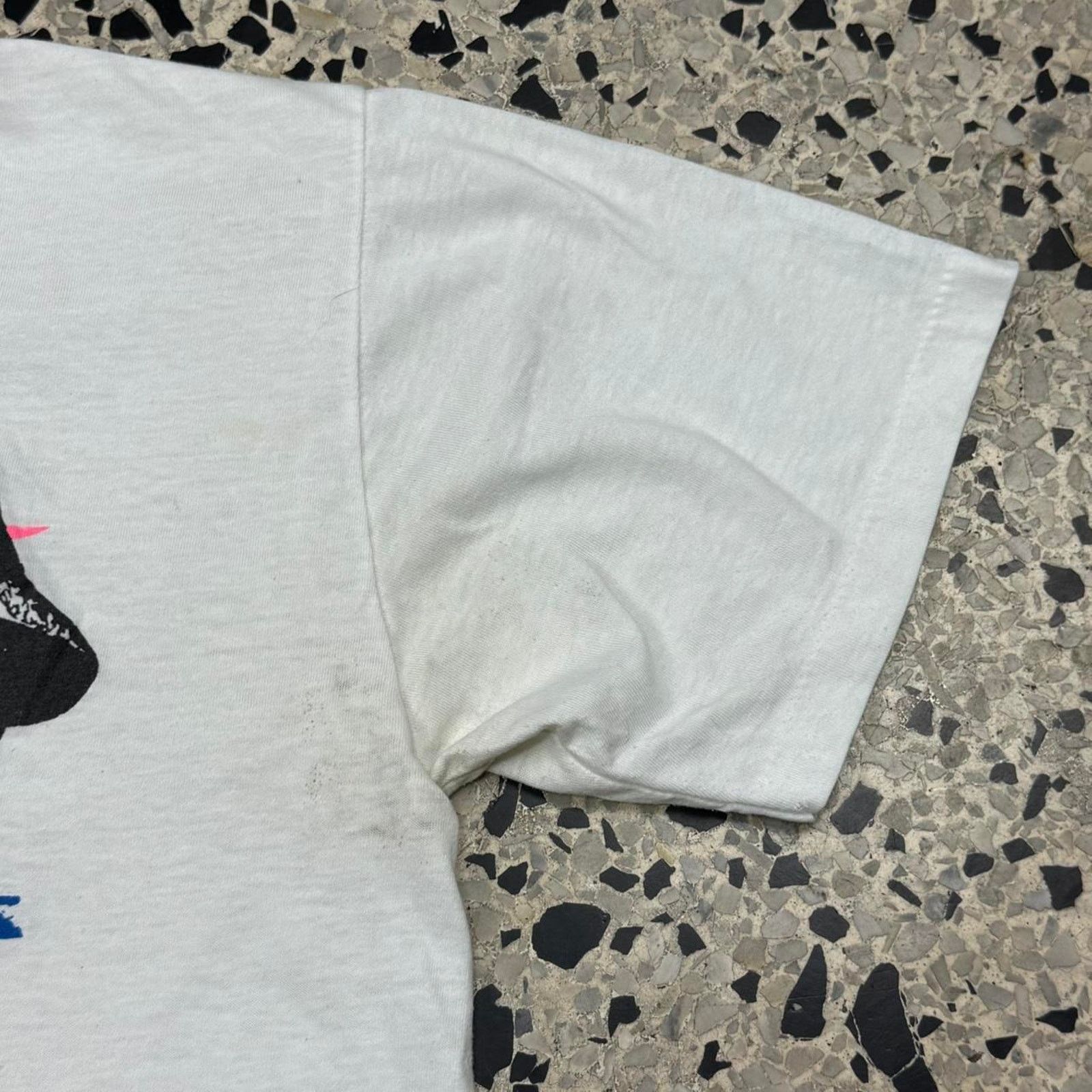 Hanes × Vintage VINTAGE 80S SINGLE STITCH BOXING TKO THUNDERN KNOCK OUT TEE: Size US XL / EU 56 / 4 - 4 Thumbnail