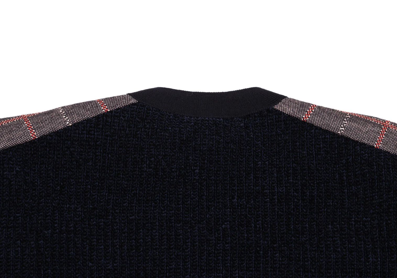 Junya Watanabe Wool Blend Cardigan in Navy Red, Size M Size US M / EU 48-50 / 2 - 11 Thumbnail