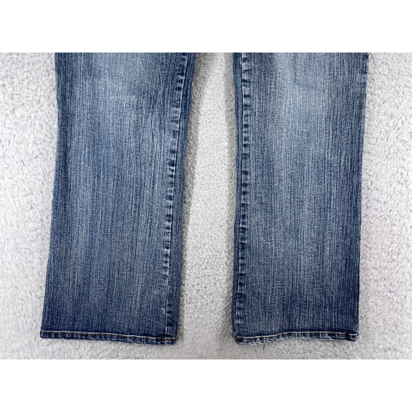 Vintage Bubblegum Jeans Womens 30 Blue Denim Bootcut Cotton Blend 30x32 Jeans Bootscut Womens Blue Bubblegum 90s Western Modern Classics Size 30" / US 8 / IT 44 - 5 Thumbnail