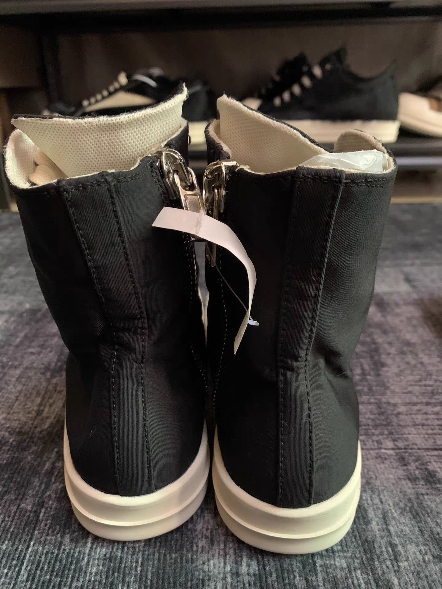 Rick Owens Rick Owens DRKSHDW Waxed Turbo Cyclops Size US 6 / IT 36 - 3 Thumbnail