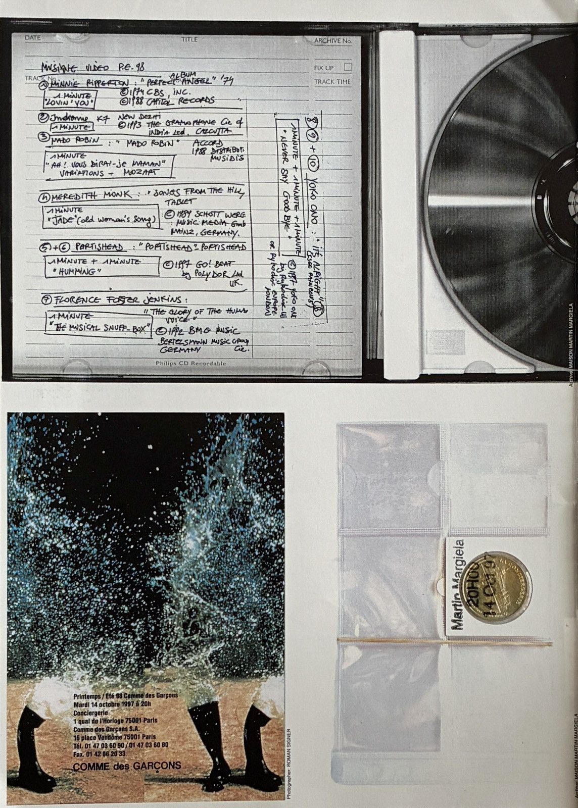 Maison Margiela Maison Martin Margiela rare archive photo framed poster 9x11 Size ONE SIZE - 2 Thumbnail
