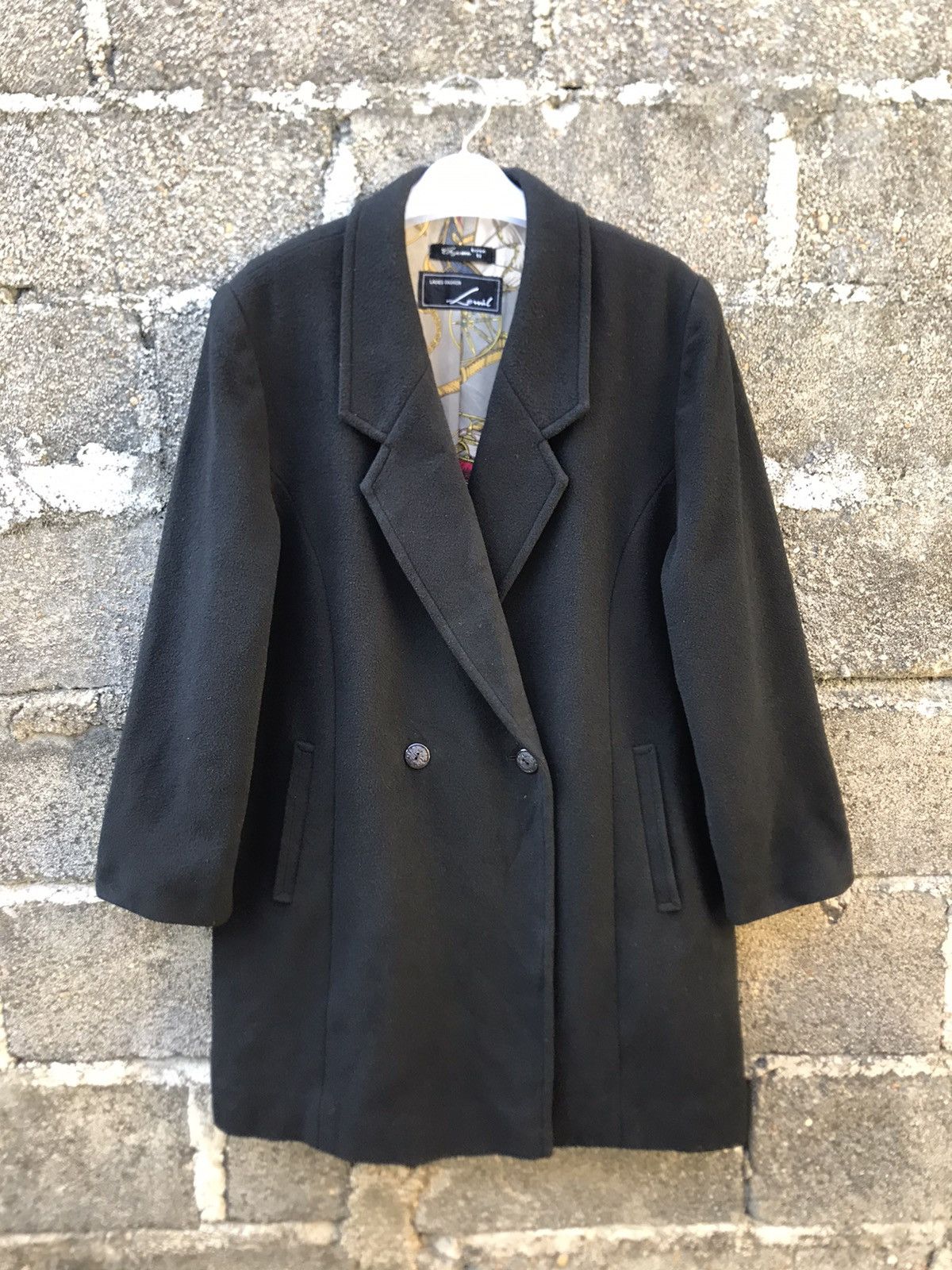 Vintage ⚡️Vintage Lanificio Texco Cashmere & Wool Long Coat Size M / US 6-8 / IT 42-44 - 1 Thumbnail