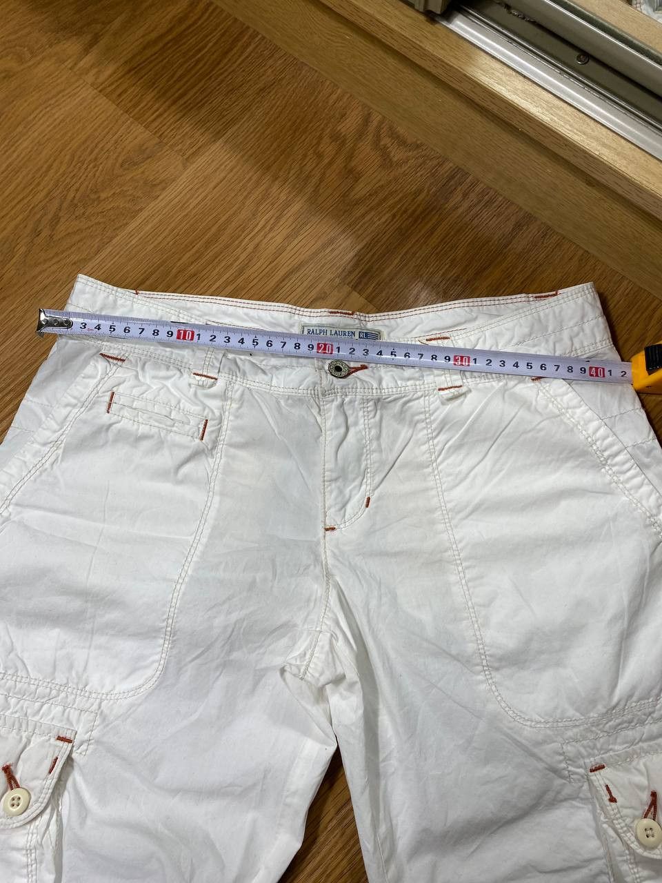 Japanese Brand × Polo Ralph Lauren Gothicana Y2K Bondage Gothic Multipocket Cargo Shorts Size US 30 / EU 46 - 12 Thumbnail
