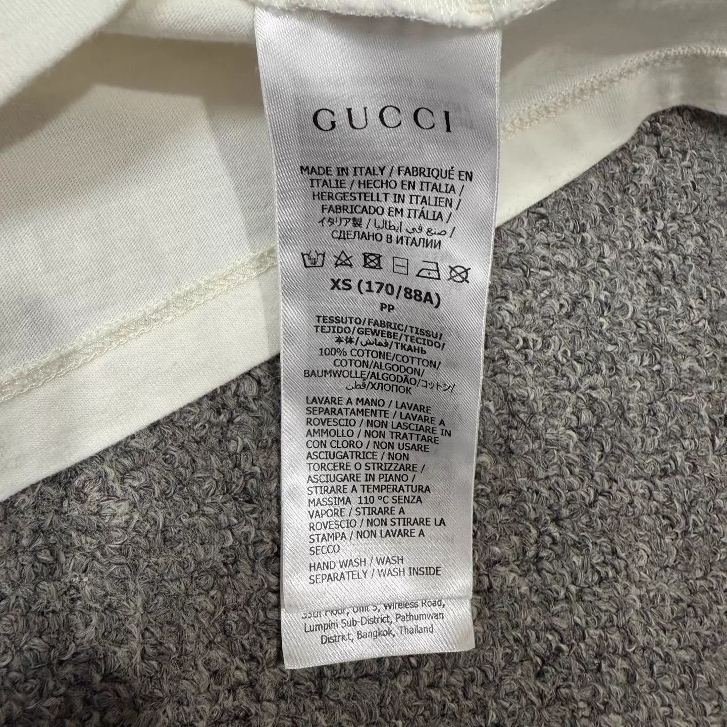 Gucci Gucci White Rope Short Sleeve XS 95 New No Tag Size US XS / EU 42 / 0 - 4 Thumbnail