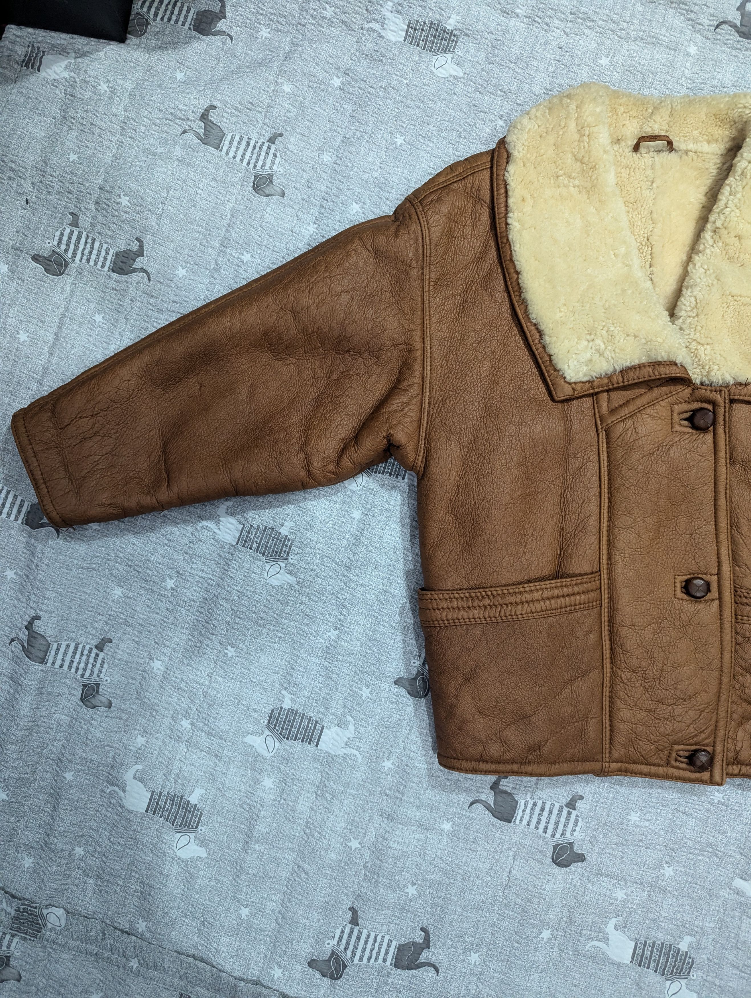 Vintage Vintage 80s 90s Sheep Shearling Jacket Size US M / EU 48-50 / 2 - 4 Thumbnail